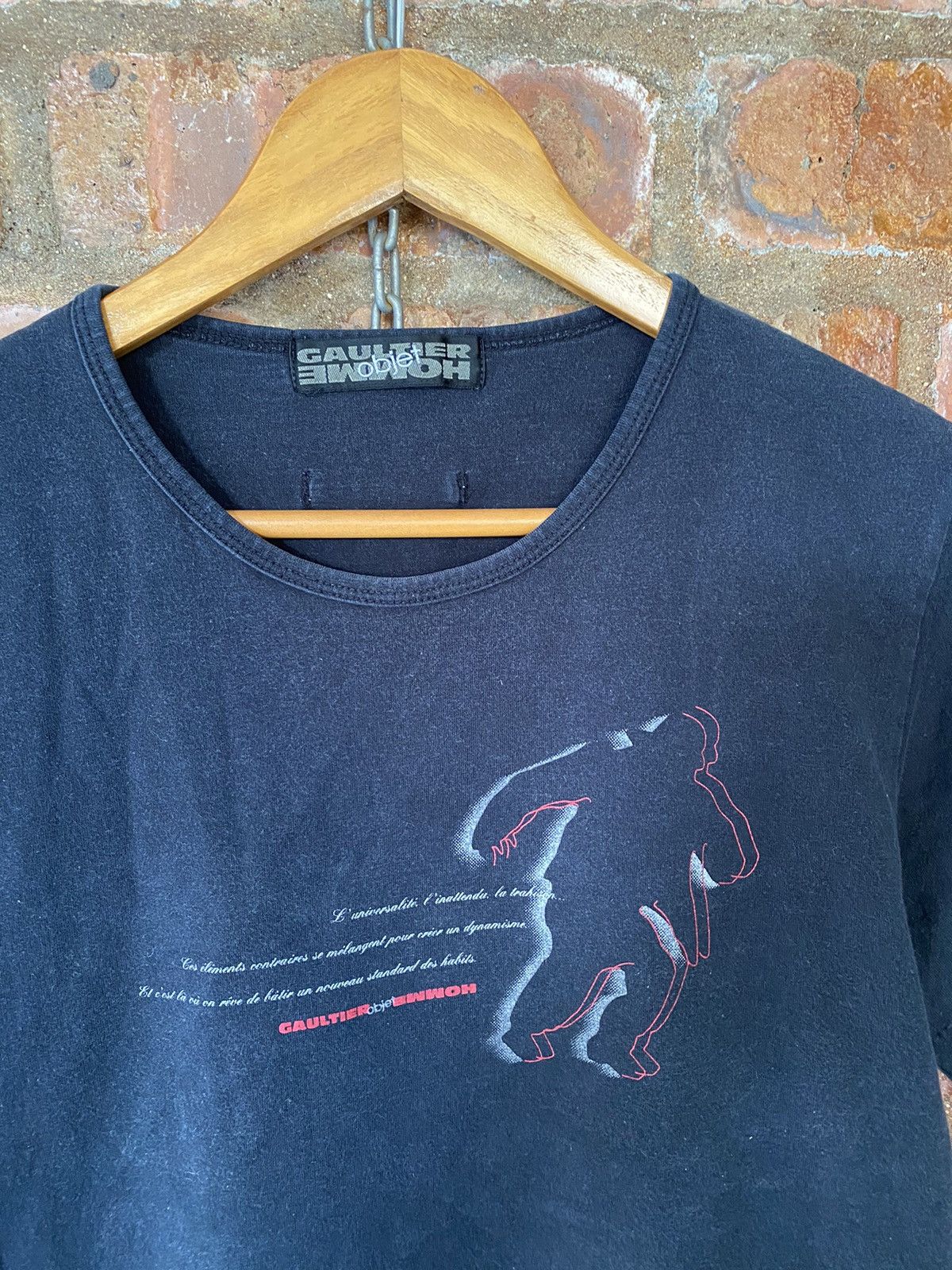 Jean Paul Gaultier 1990s GAULTIER Poem tee Size US S / EU 44-46 / 1 - 3 Thumbnail
