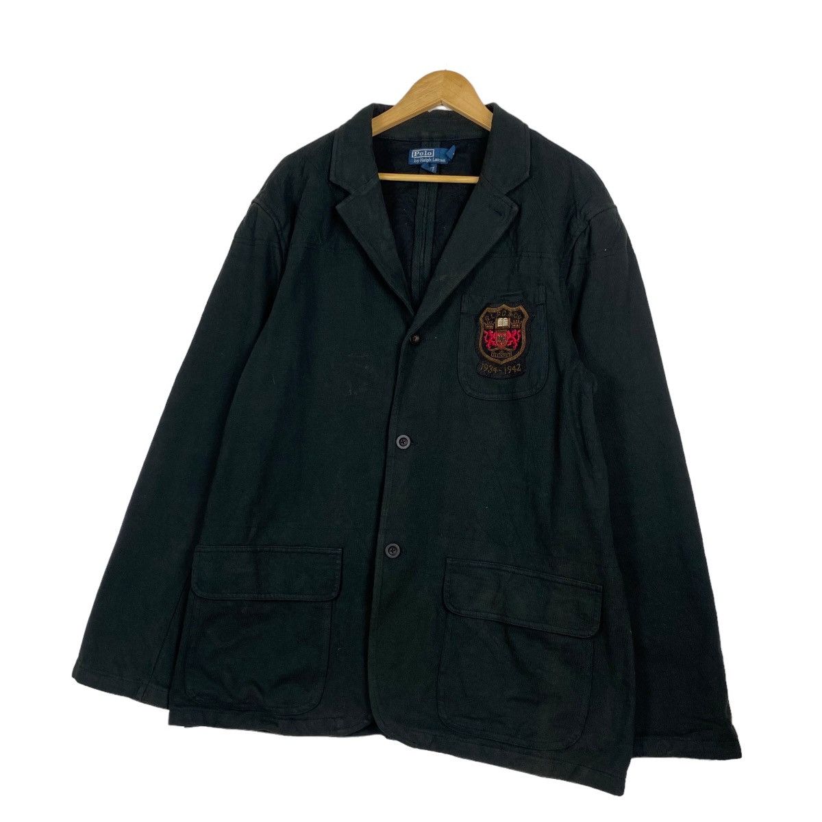 Polo Ralph Lauren × Ralph Lauren × Vintage Polo Ralph Lauren wool blazer coat Size US M / EU 48-50 / 2 - 2 Thumbnail