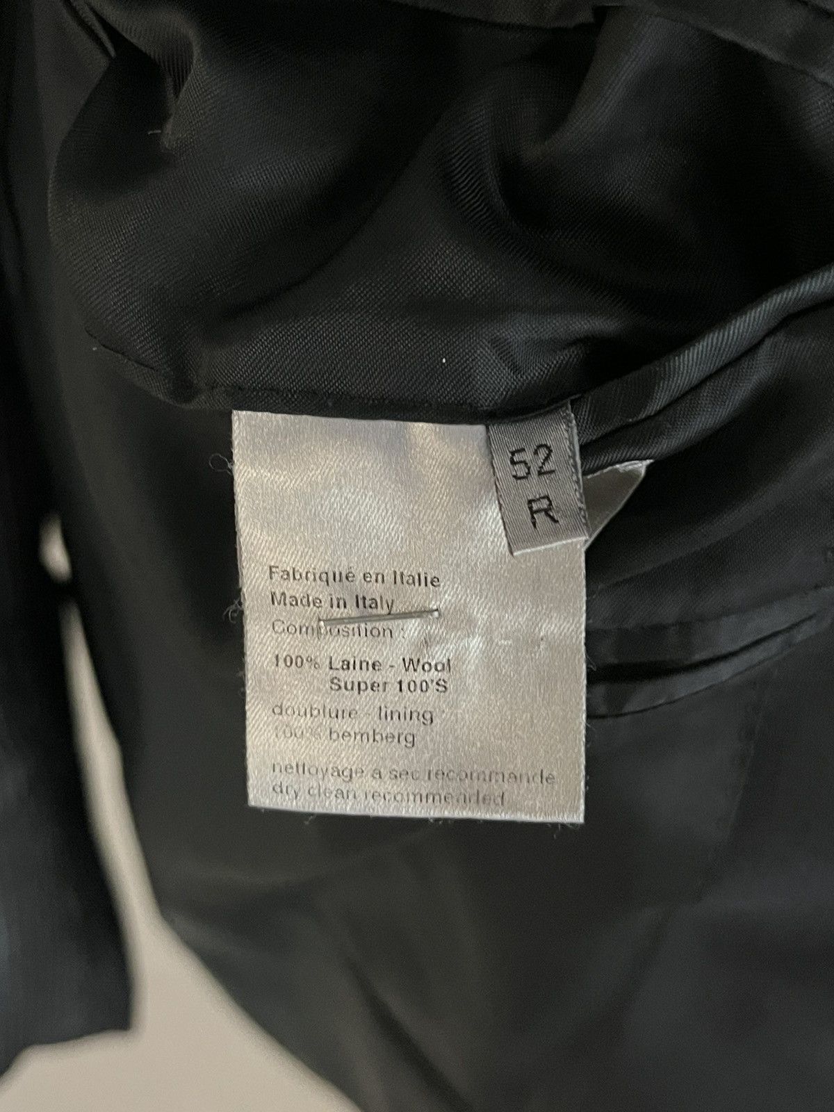 Hedi Slimane Dior Hedi Slimane SS2005 Size 52R - 9 Thumbnail
