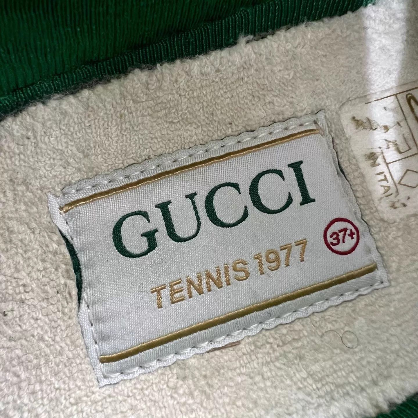 Gucci Gucci Tennis 1977 blue GG canvas women's 37 sneakers Size US 6.5 / IT 36.5 - 8 Thumbnail