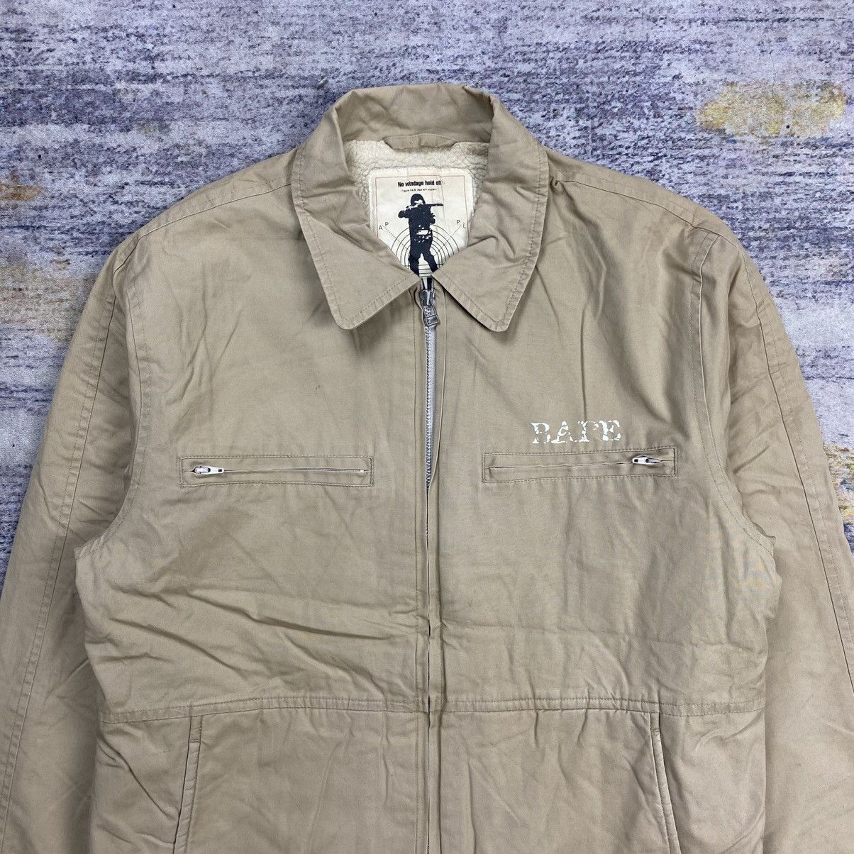 Bape vintage bape jacket Size US L / EU 52-54 / 3 - 4 Thumbnail