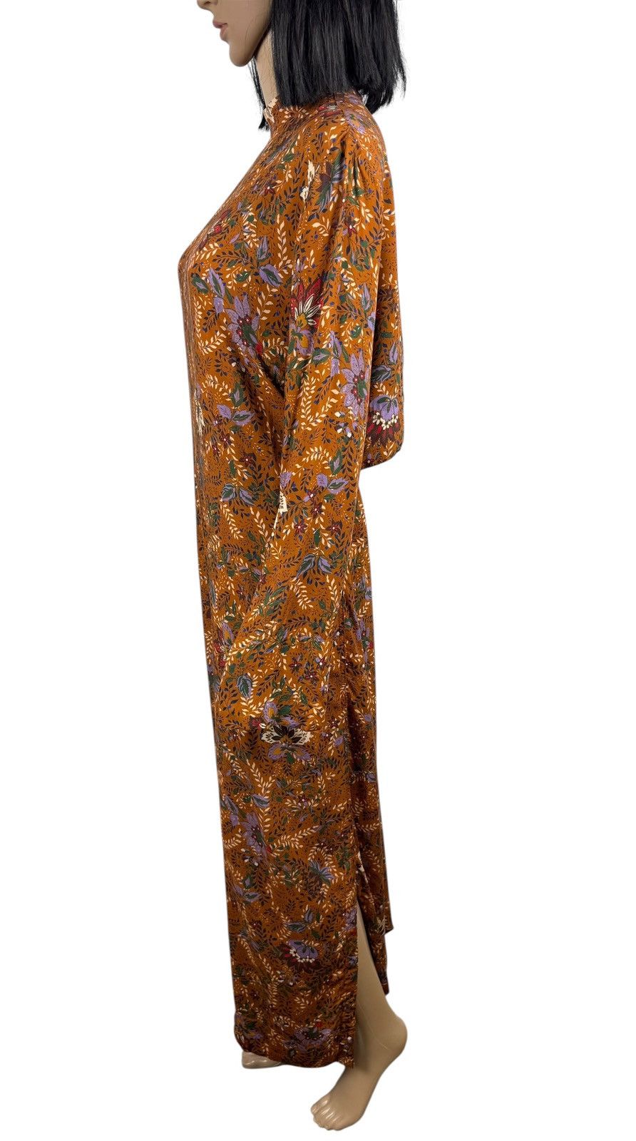 Libertine-Libertine Libertine - Libertine Floral Printed Viscose Maxi Dress XS Size XS / US 0-2 / IT 36-38 - 6 Thumbnail