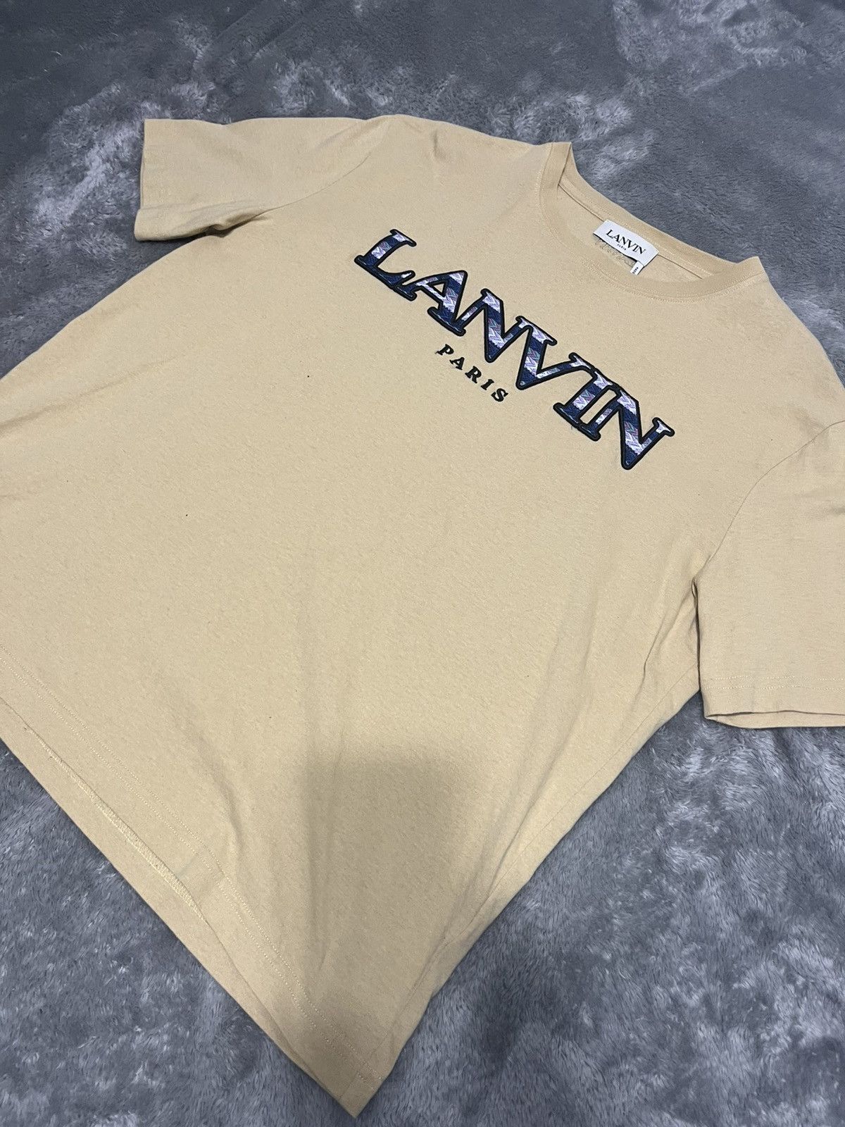 Lanvin Lanvin Curb logo T-Shirt Size US M / EU 48-50 / 2 - 4 Thumbnail