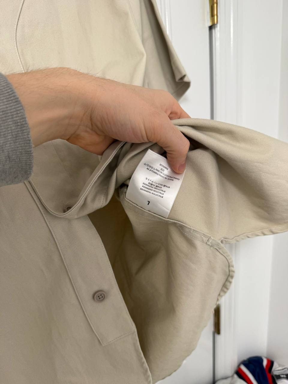 Fear of God Fear of God ESSENTIALS Fog Wheat Boy Scout Baseball Jersey Size L / US 10 / IT 46 - 4 Thumbnail