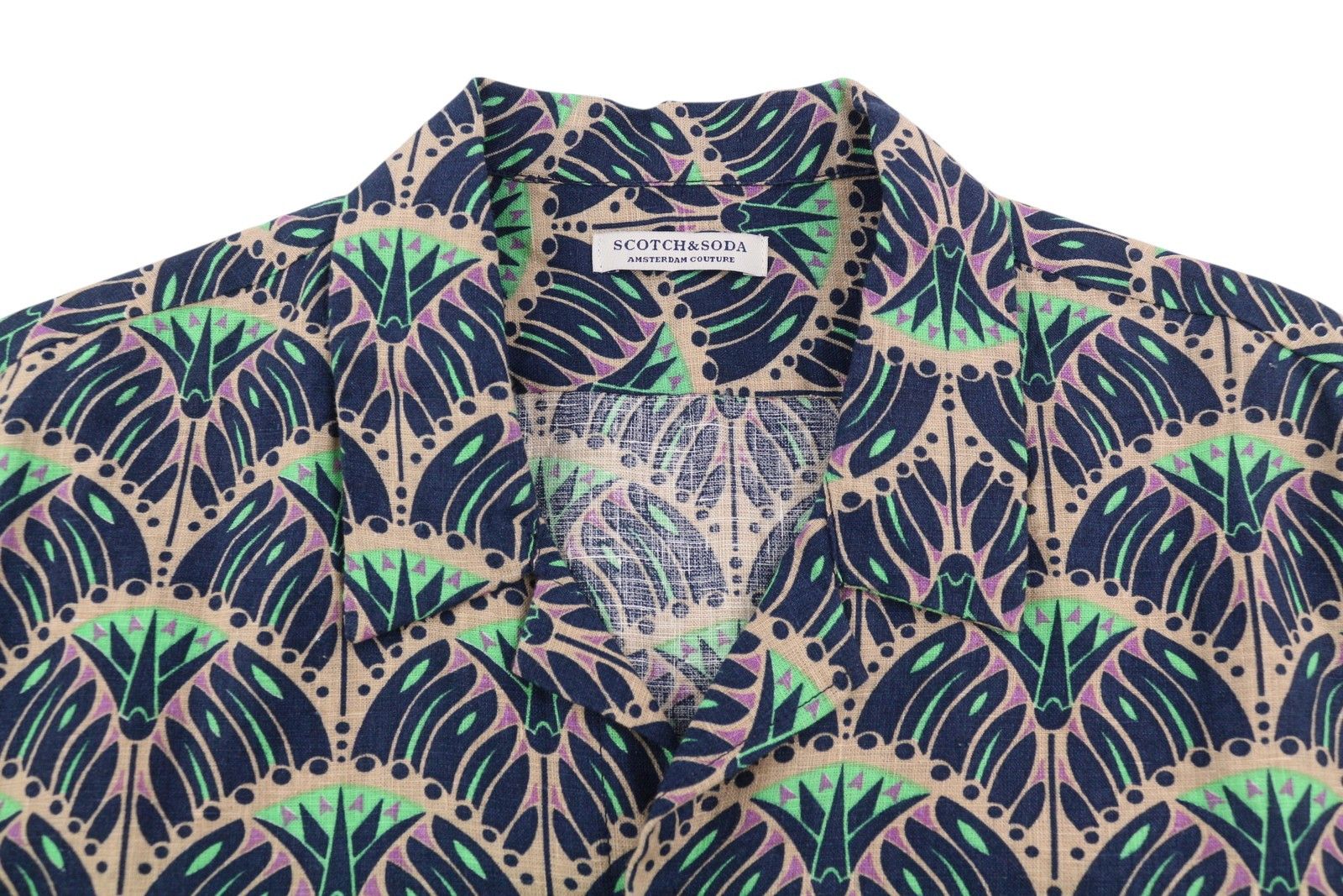 Scotch & Soda M Multicoloured Patch Pocket Shirt 88524 Size US M / EU 48-50 / 2 - 4 Thumbnail