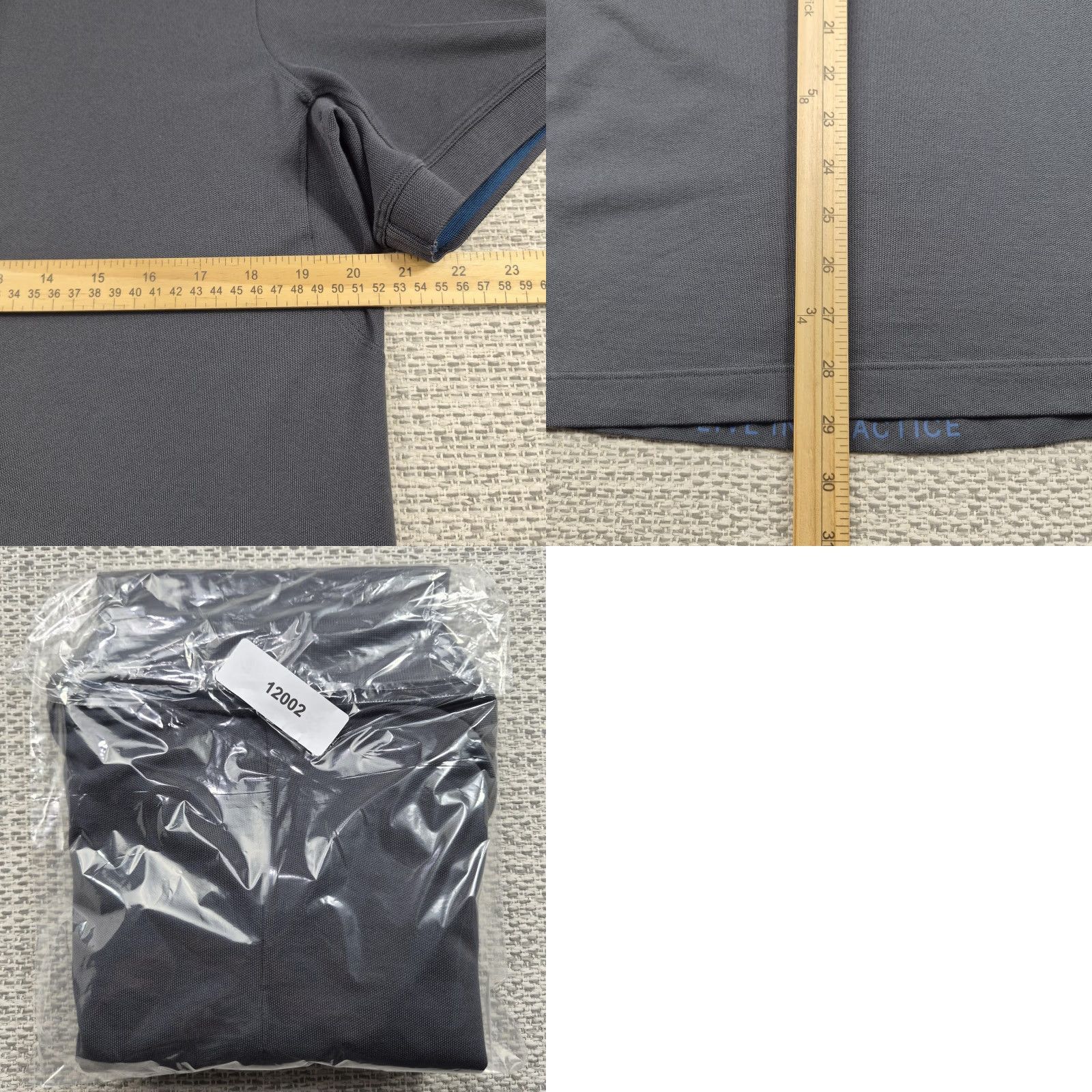 Lululemon Lululemon Polo Shirt Mens Large Gray Solid Performance Golf Live In Practice Shirt Size US L / EU 52-54 / 3 - 9 Thumbnail