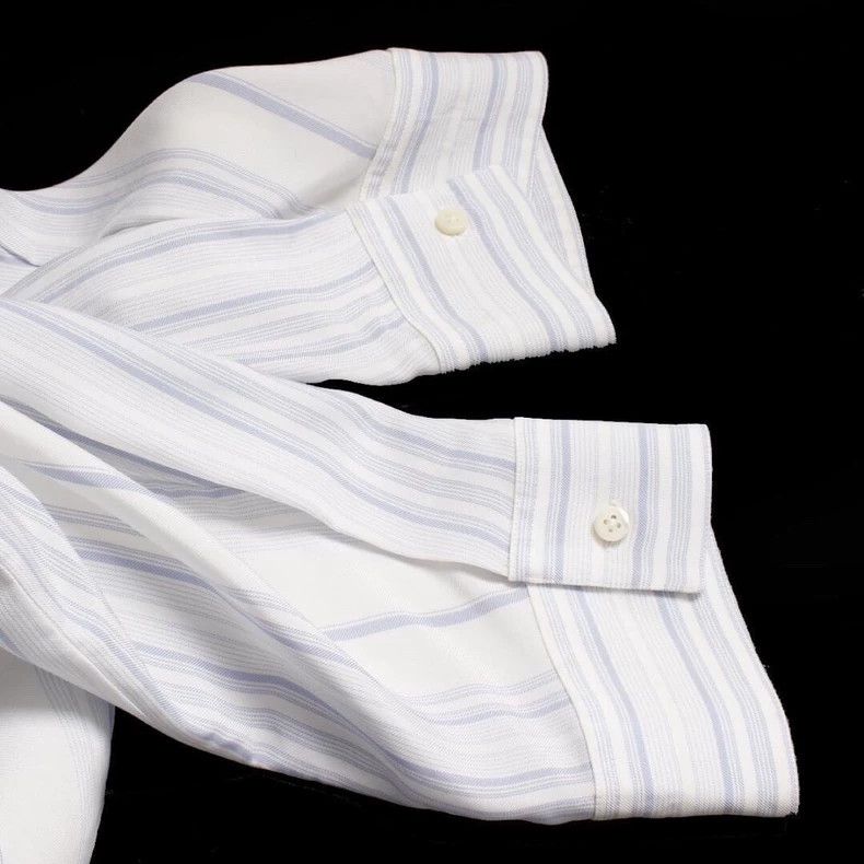 Jil Sander Jil Sander Asymmetric striped shirt Size 4XL / US 24-26 - 5 Thumbnail