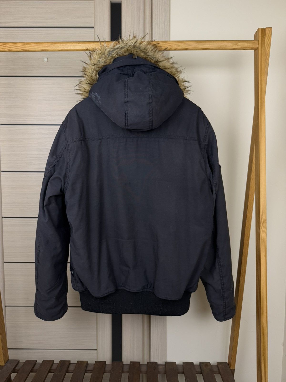 Alpha Industries Alpha Industries Bomber Jacket Polar Arctic Expeditions Y2K Size US XL / EU 56 / 4 - 6 Thumbnail