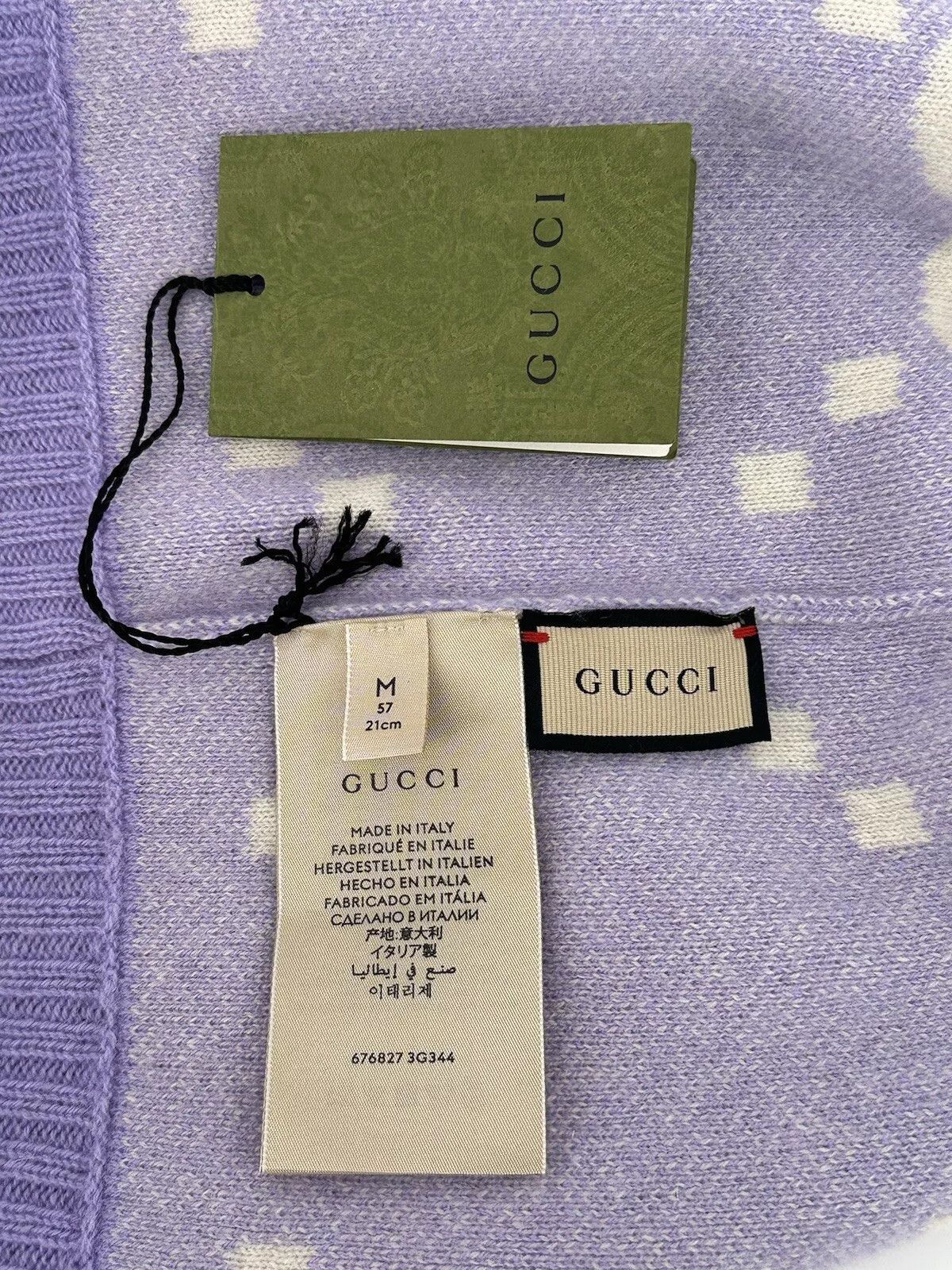 Gucci New Gucci Wool Hat Size-M-57cm Size ONE SIZE - 7 Thumbnail