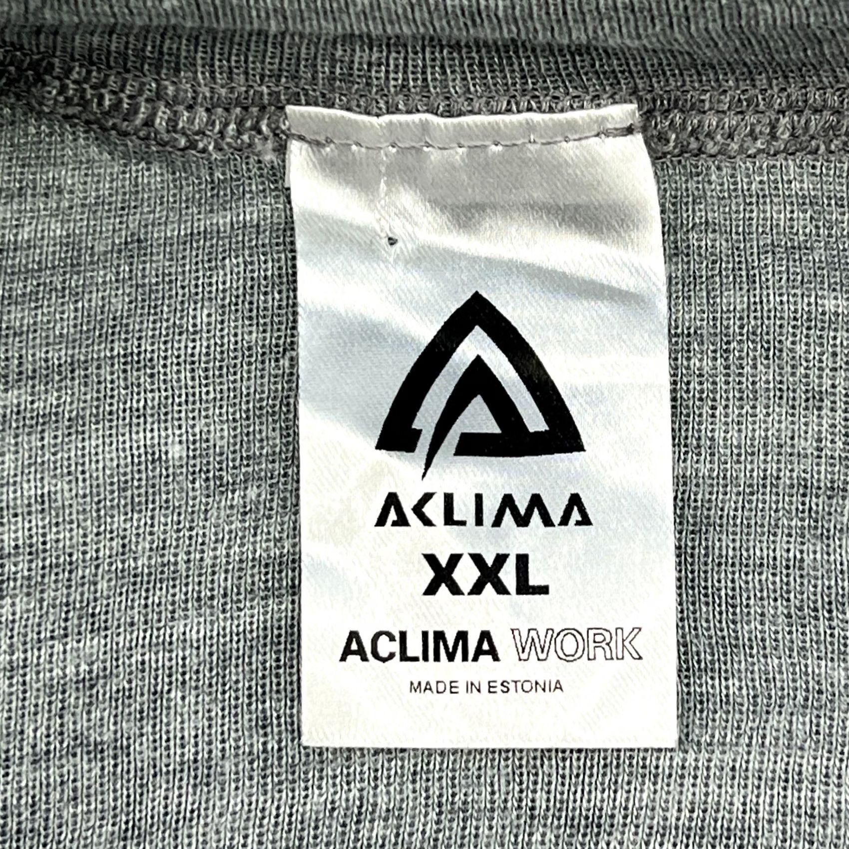 Layer 8 ACLIMA Base Layer Shirt Mens 2XL Lenzing Work Fire Flame Restitant Safety Gray Shirt Mens 2XL Gray Size US XXL / EU 58 / 5 - 4 Thumbnail