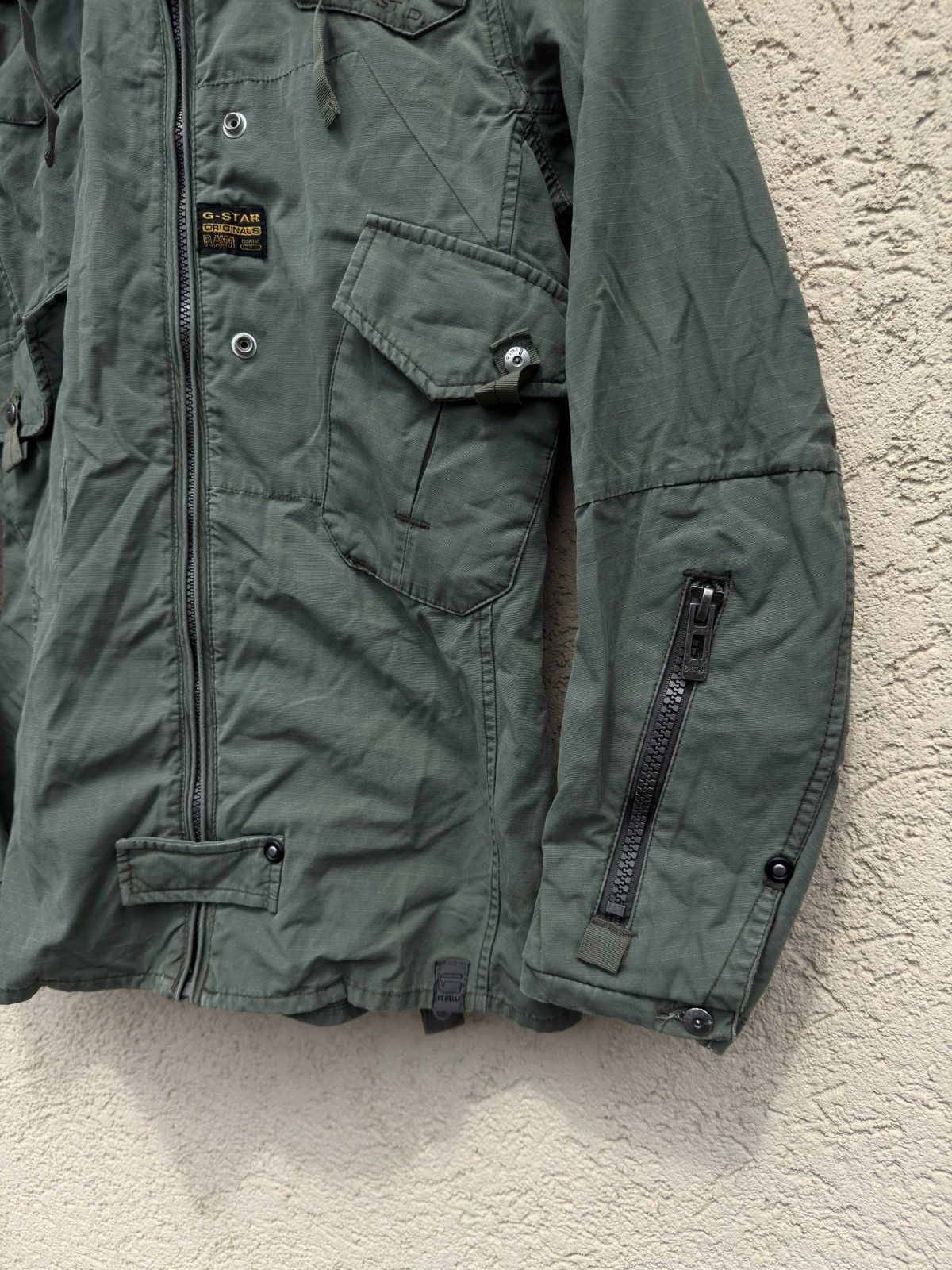G-Star G-Star Raw Multi-pocket Cargo Hooded Jacket Size US S / EU 44-46 / 1 - 4 Thumbnail