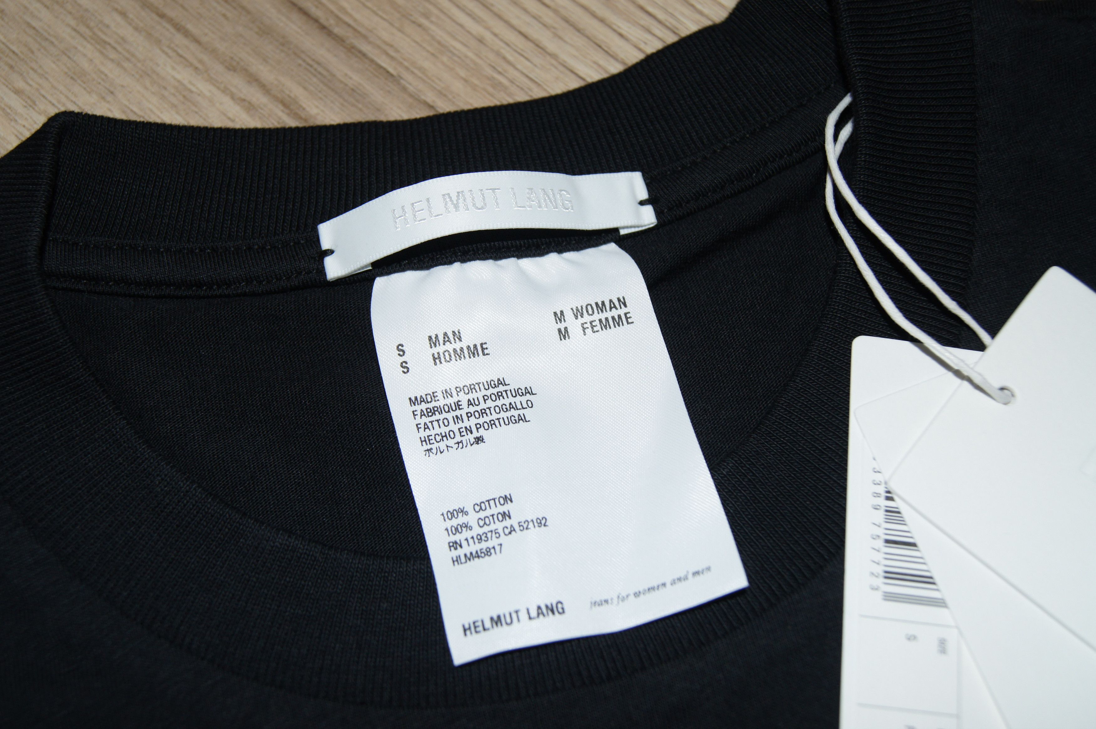 Designer × Helmut Lang Helmut Lang T-Shirt Man Women mesh luxury archive rare y2k Size US S / EU 44-46 / 1 - 5 Thumbnail