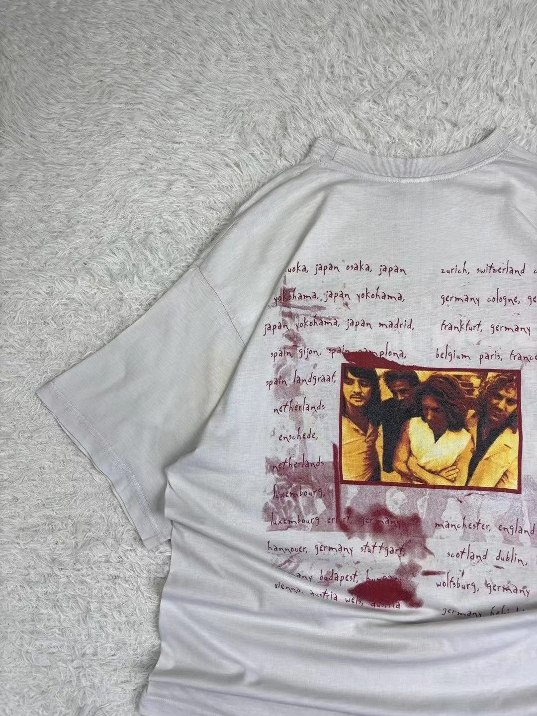 Vintage Vintage tee Bon Jovi 90s Band tee Size US XL / EU 56 / 4 - 8 Thumbnail