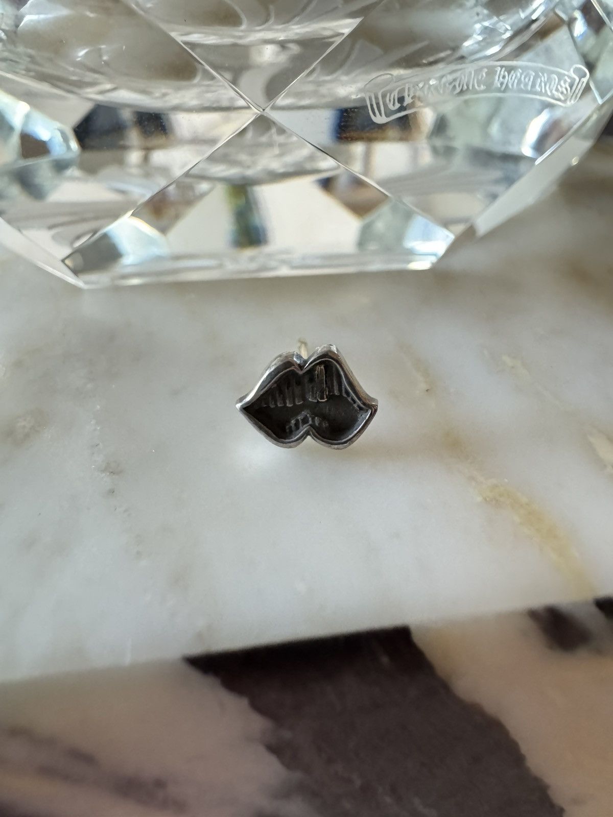 Chrome Hearts × Matty Boy Chrome Hearts Matty Boy .925 Sterling Silver Chomper Earring Size ONE SIZE - 2 Thumbnail