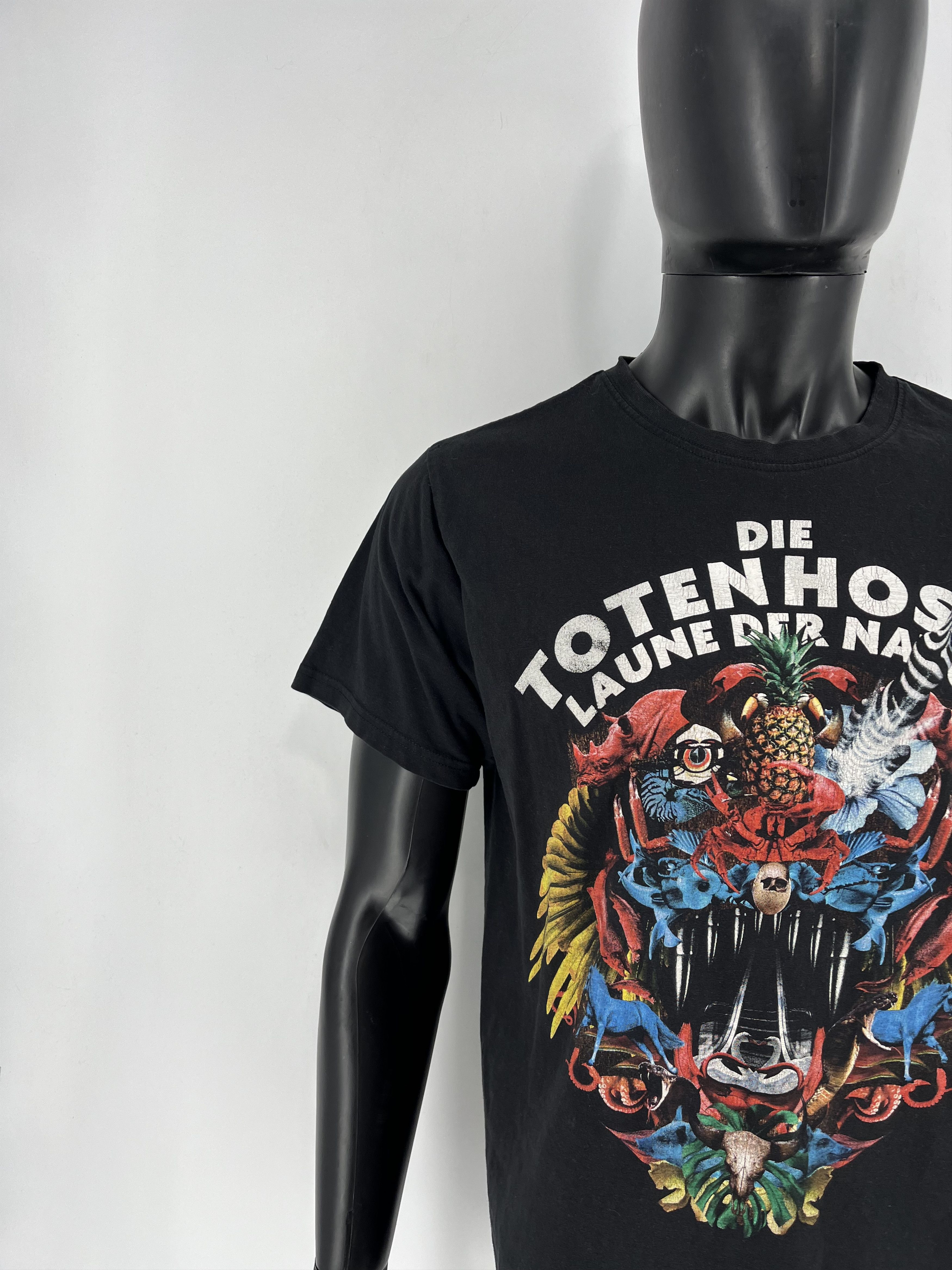 Band Tees × Vintage Die Toten Hosen Laune der Natur 2017 Tour T-Shirt Size M Size US M / EU 48-50 / 2 - 6 Thumbnail