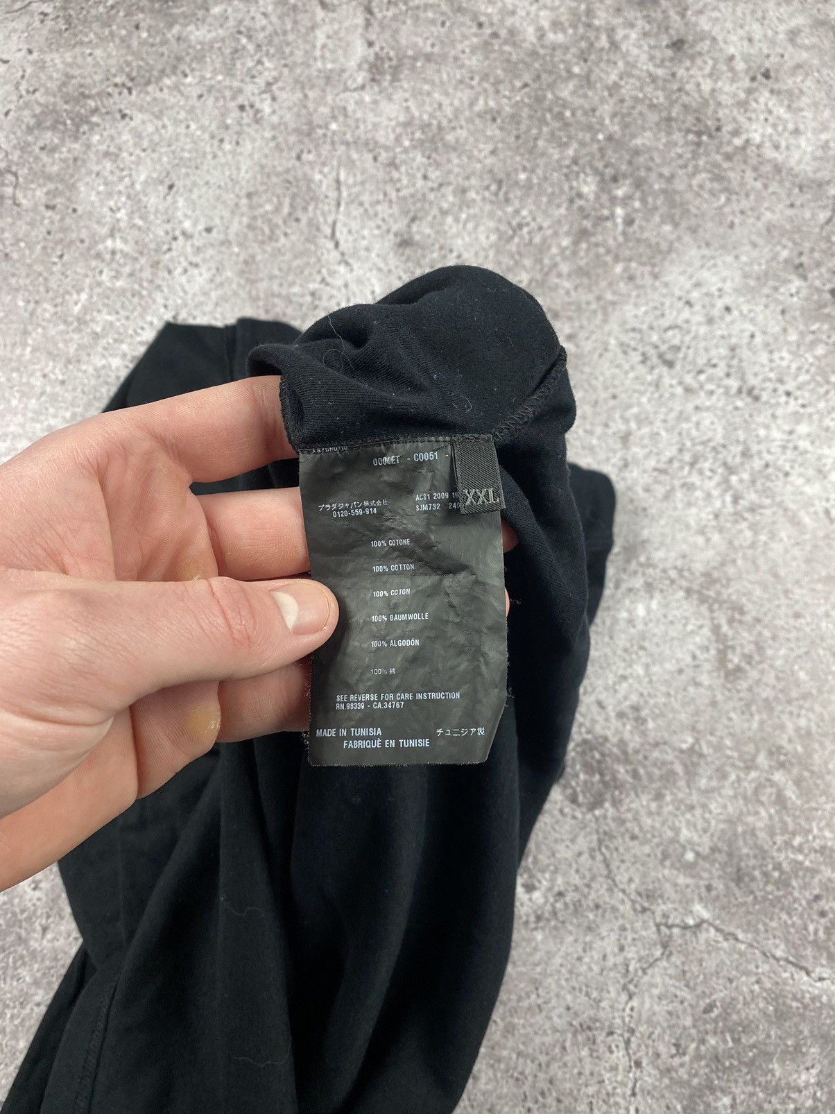 Prada Prada Red Tab Polo T-Shirt black Size US L / EU 52-54 / 3 - 5 Thumbnail