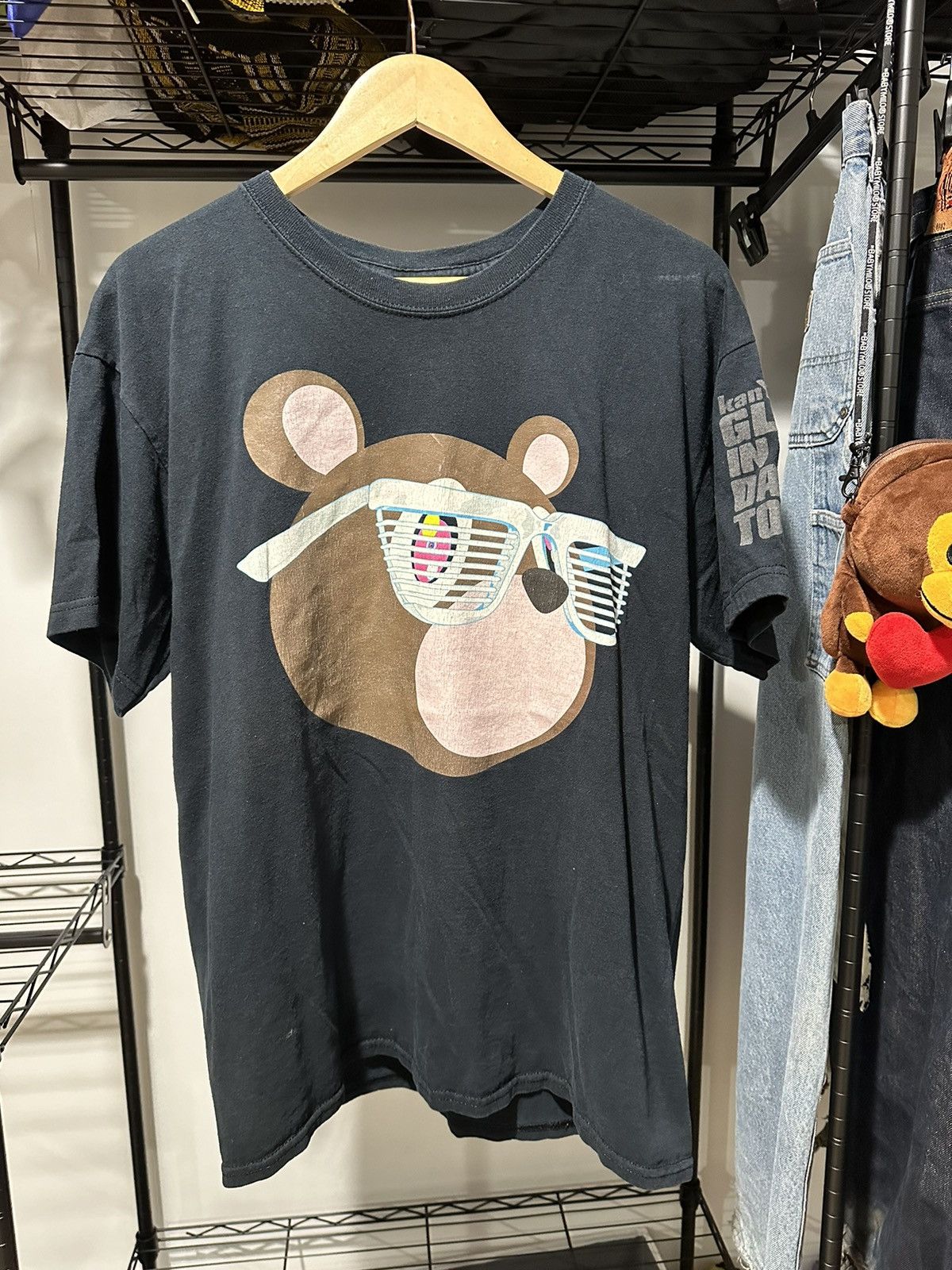 Murakami x Kanye West Glow In The Dark Tour Tee Short Sleeve T Shirts