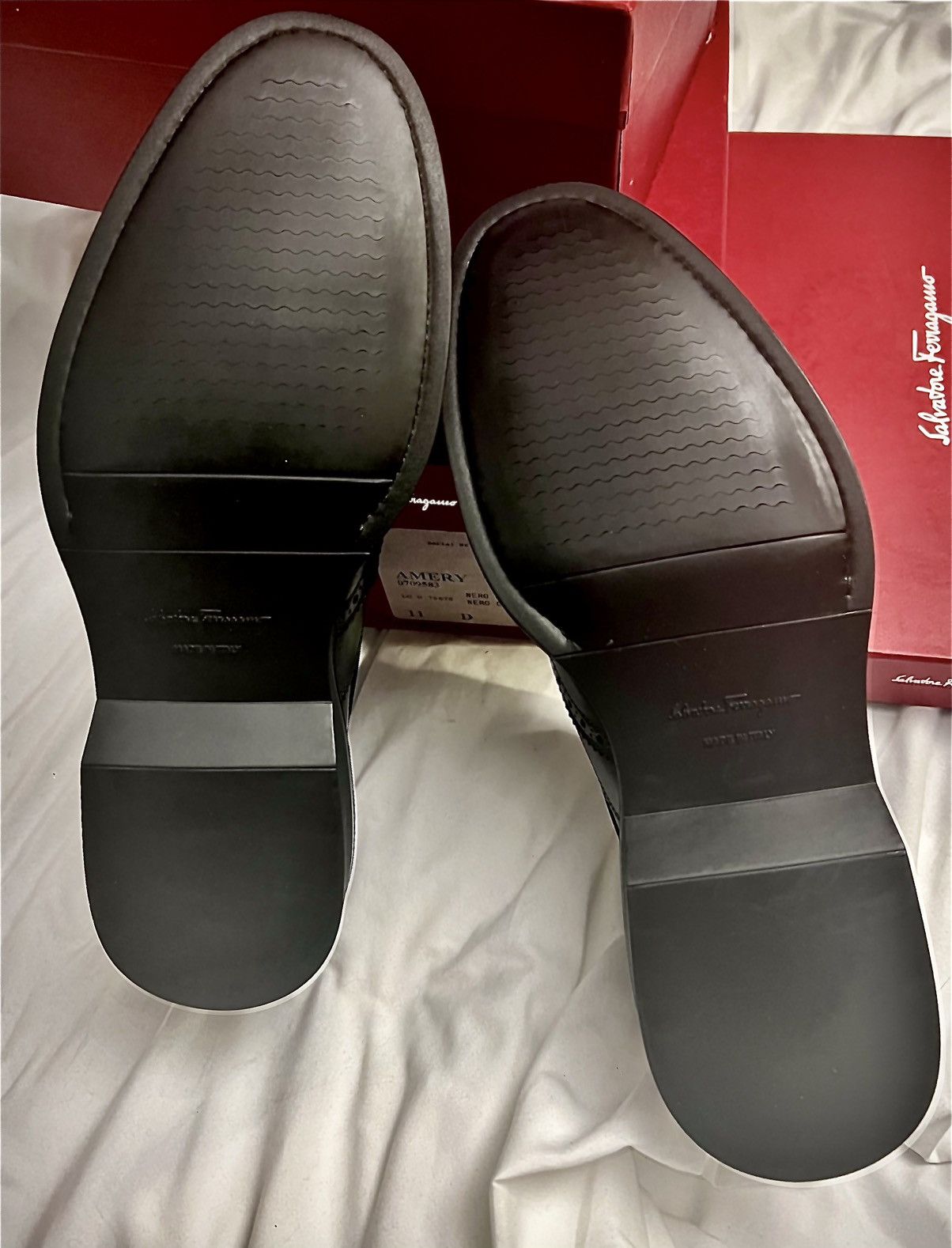Salvatore Ferragamo Amery Slip-on Wingtip Vitello Calf Size US 11 / EU 44 - 8 Thumbnail