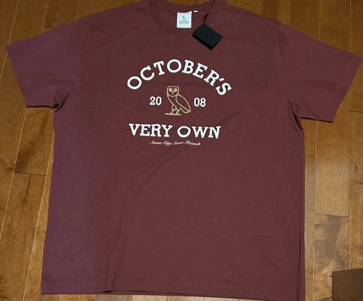 OVO Octobers Very Own Collegiate T-Shirt New With Tags 2XL