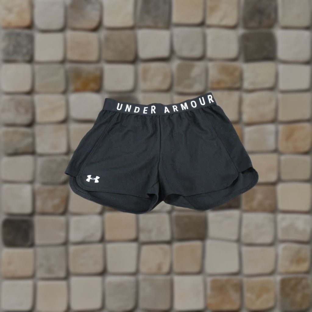Under Armour Under Armour Shorts Womens Small Heatgear Black Lightweight Linerless Size 28" / US 6 / IT 42 - 1 Thumbnail