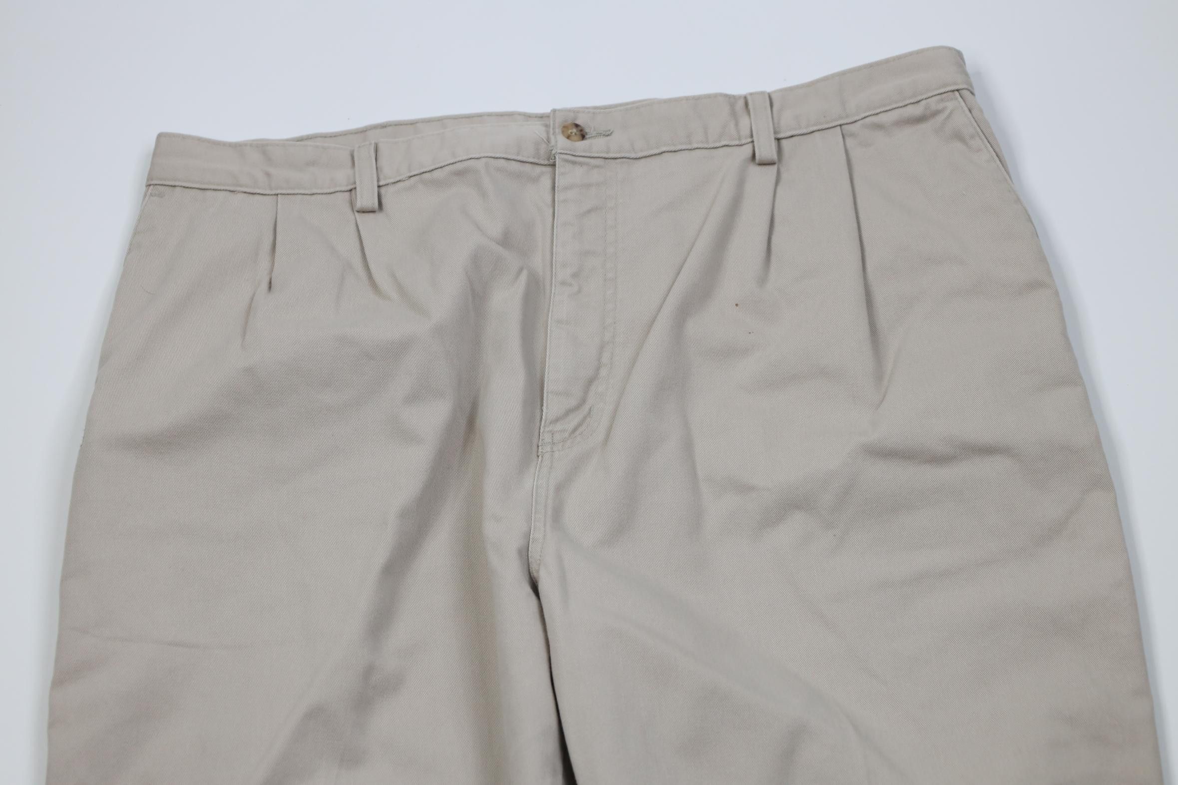 Carhartt Vintage Y2K Carhartt Pleated Relaxed Fit Chino Pants Stone Size US 40 / EU 56 - 2 Thumbnail
