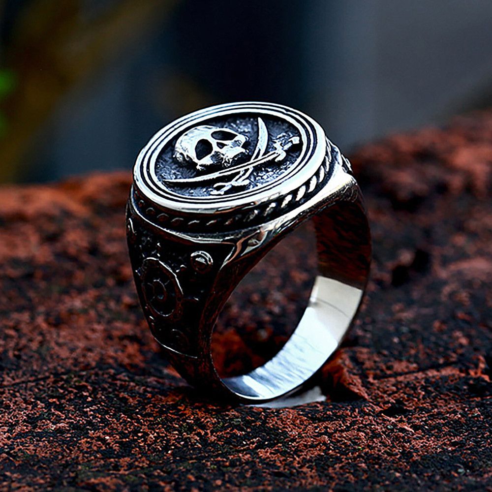 Japanese Brand × Vintage Double knife pirate ring Size ONE SIZE - 3 Thumbnail