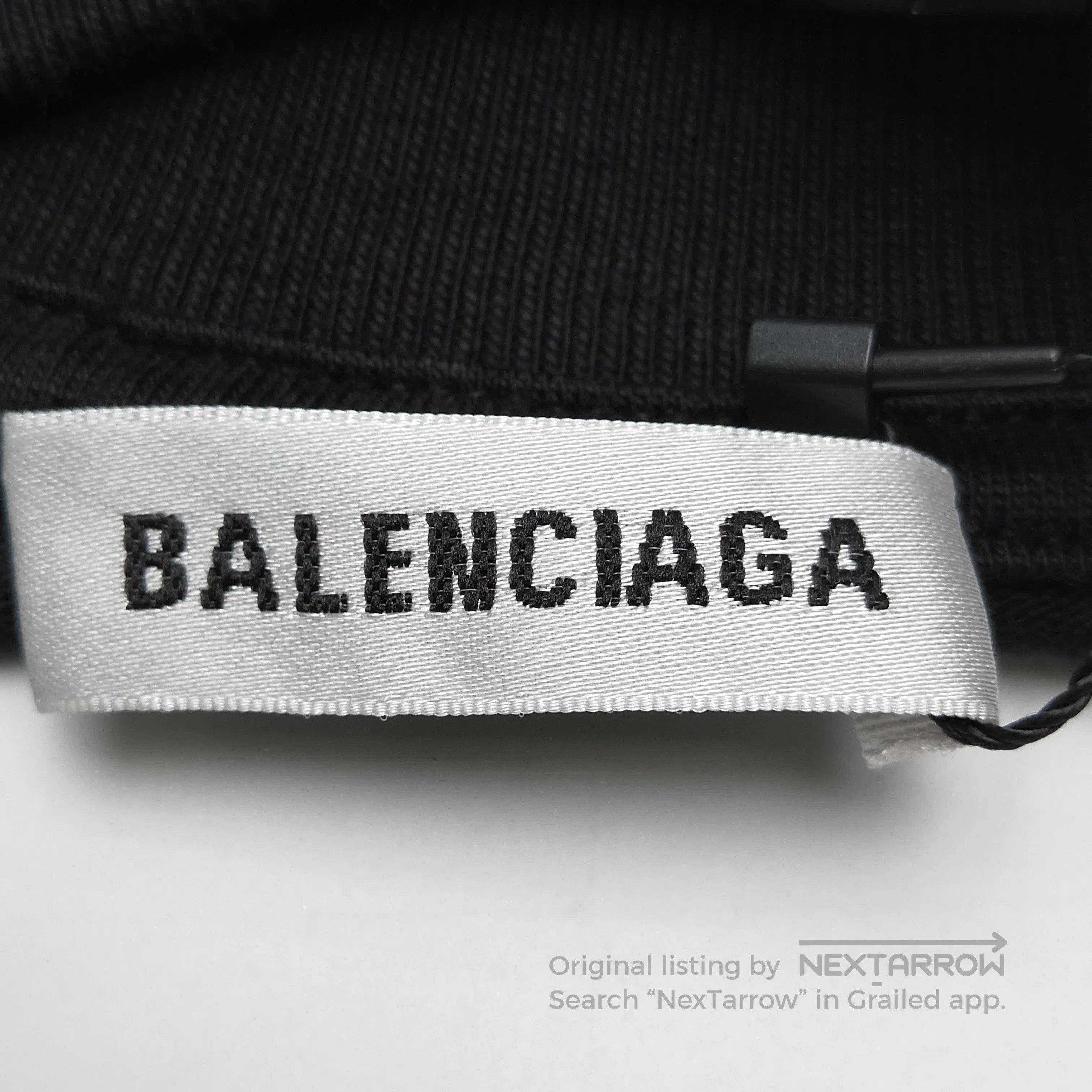 Balenciaga Balenciaga Gym Wear S Logo Print Cotton T. Size S / US 4 / IT 40 - 3 Thumbnail