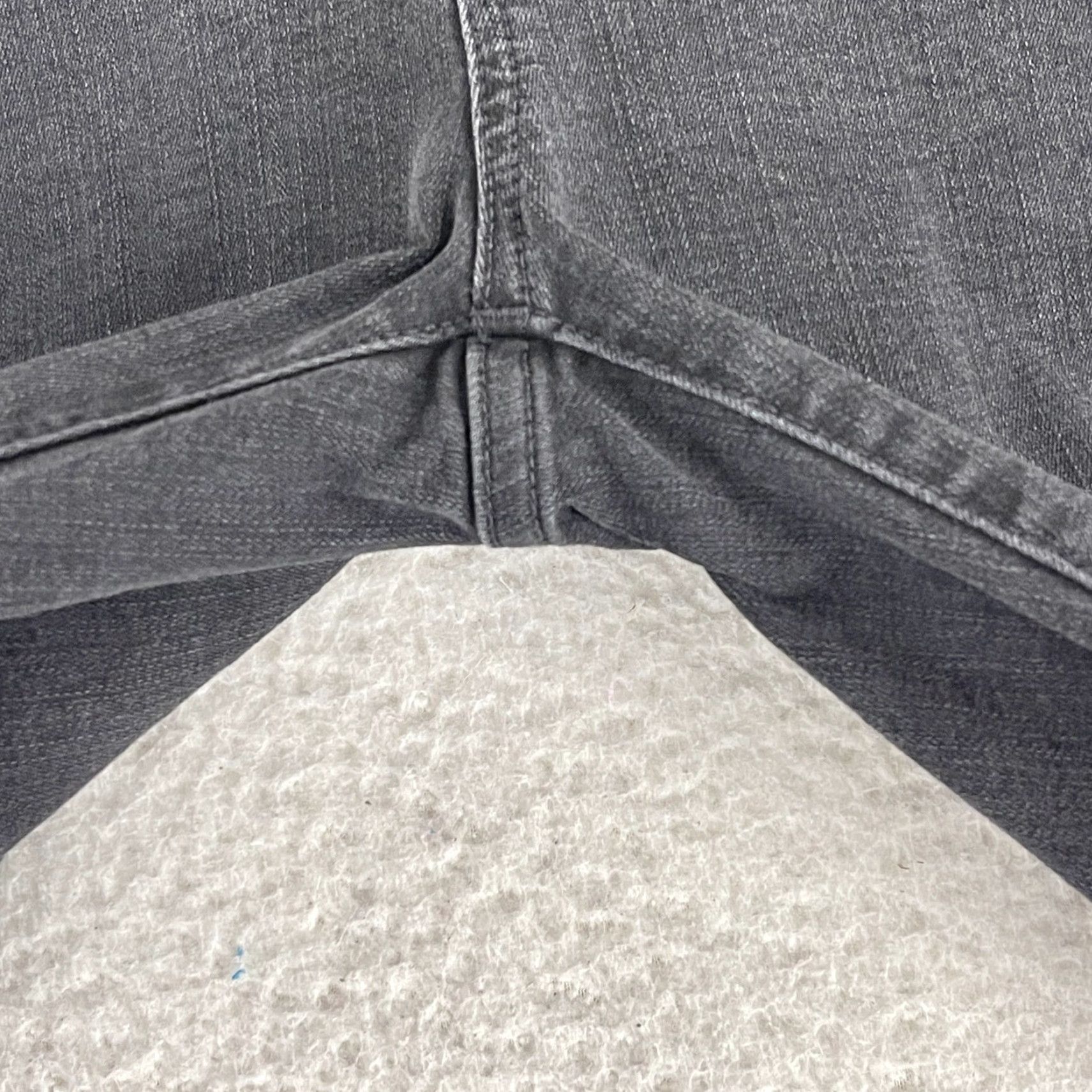 Madewell Madewell Jeans Womens 27 Black Denim 10" High-Rise Skinny Raw Hem Casual Size 27" / US 4 / IT 40 - 5 Thumbnail