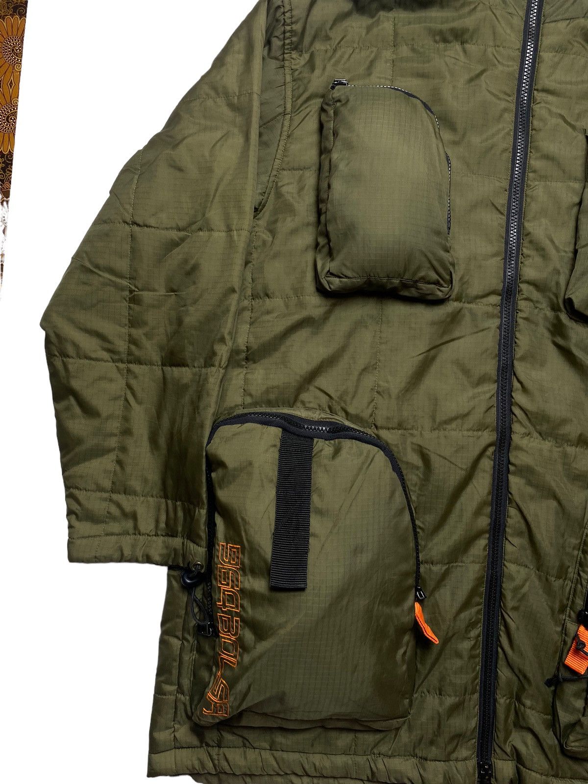 2000s Blue Cross - 3D Pocket Cargo Jacket