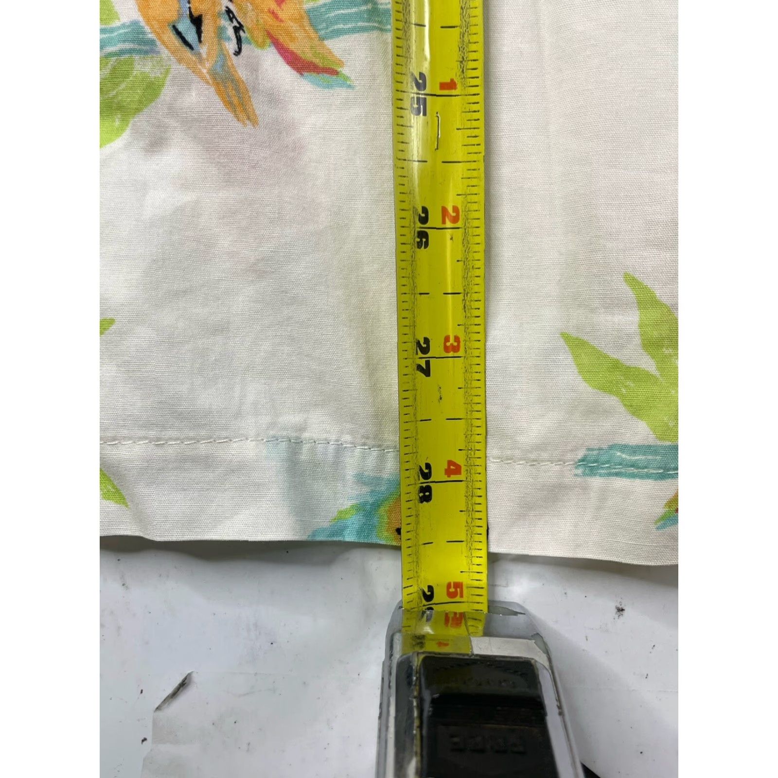 Chubbies Chubbies Shirt Parrot Macaw The Nutter Popover Button-Up Short Sleeve White L Mens Large Birds Size US L / EU 52-54 / 3 - 5 Thumbnail
