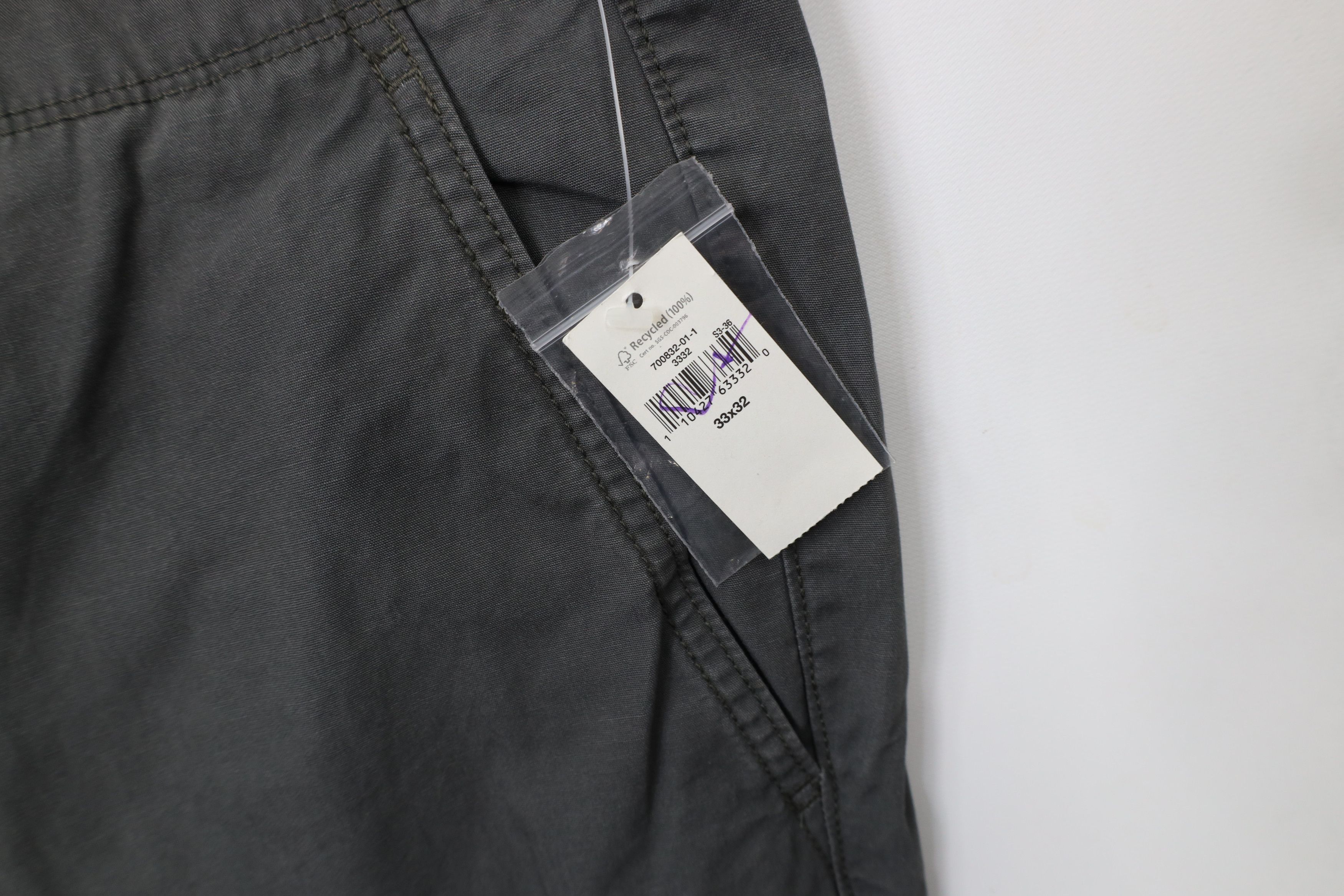 Gap × Vintage Deadstock Vintage Y2K Gap Surplus Chino Pants Trousers Gray Size US 33 - 5 Thumbnail
