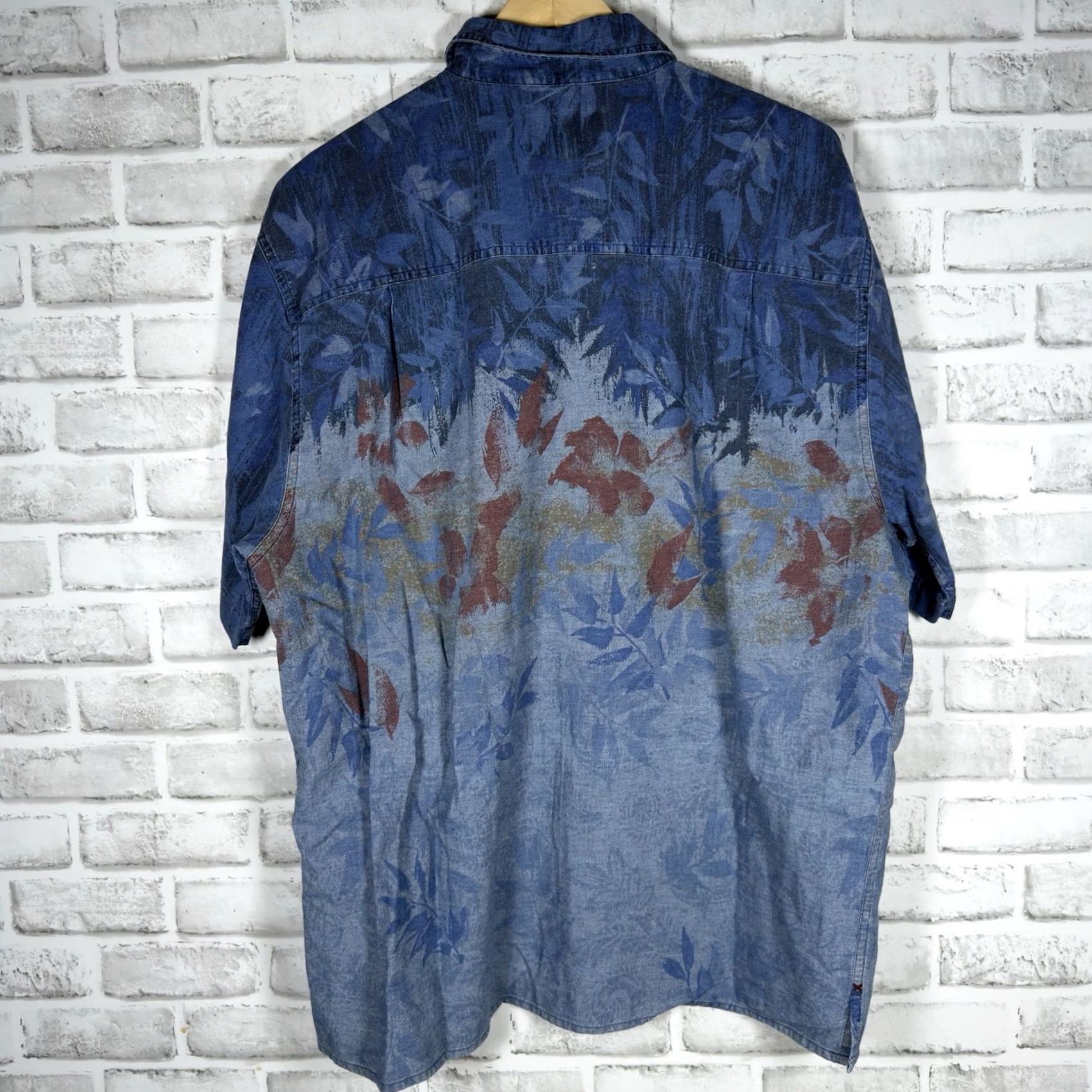 The Territory Ahead VINTAGE The Territory Ahead 100% Cotton Blue Hawaiian Style Shirt Mens XL Button-Up Short Sleeve Blues? Size US XL / EU 56 / 4 - 5 Thumbnail