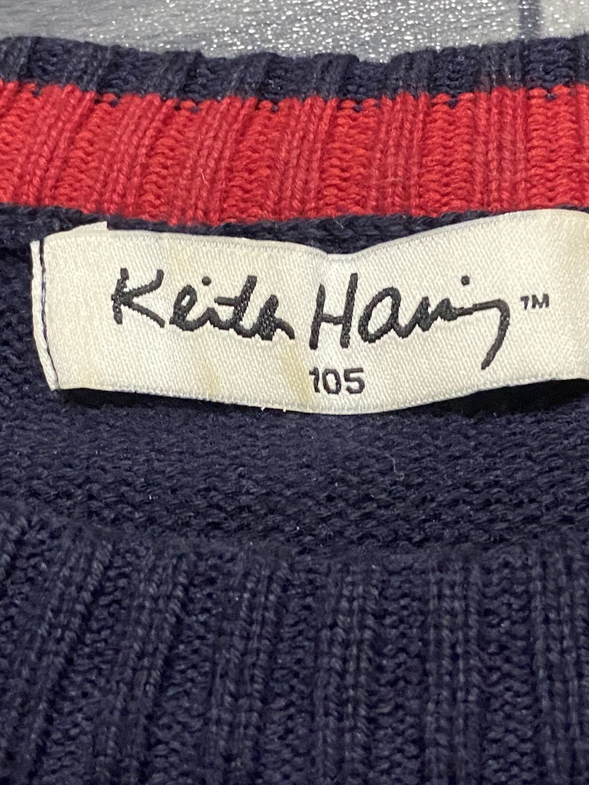 Keith Haring Keith Haring Embroidered Logo Knitted Sweater Size L / US 10 / IT 46 - 3 Thumbnail