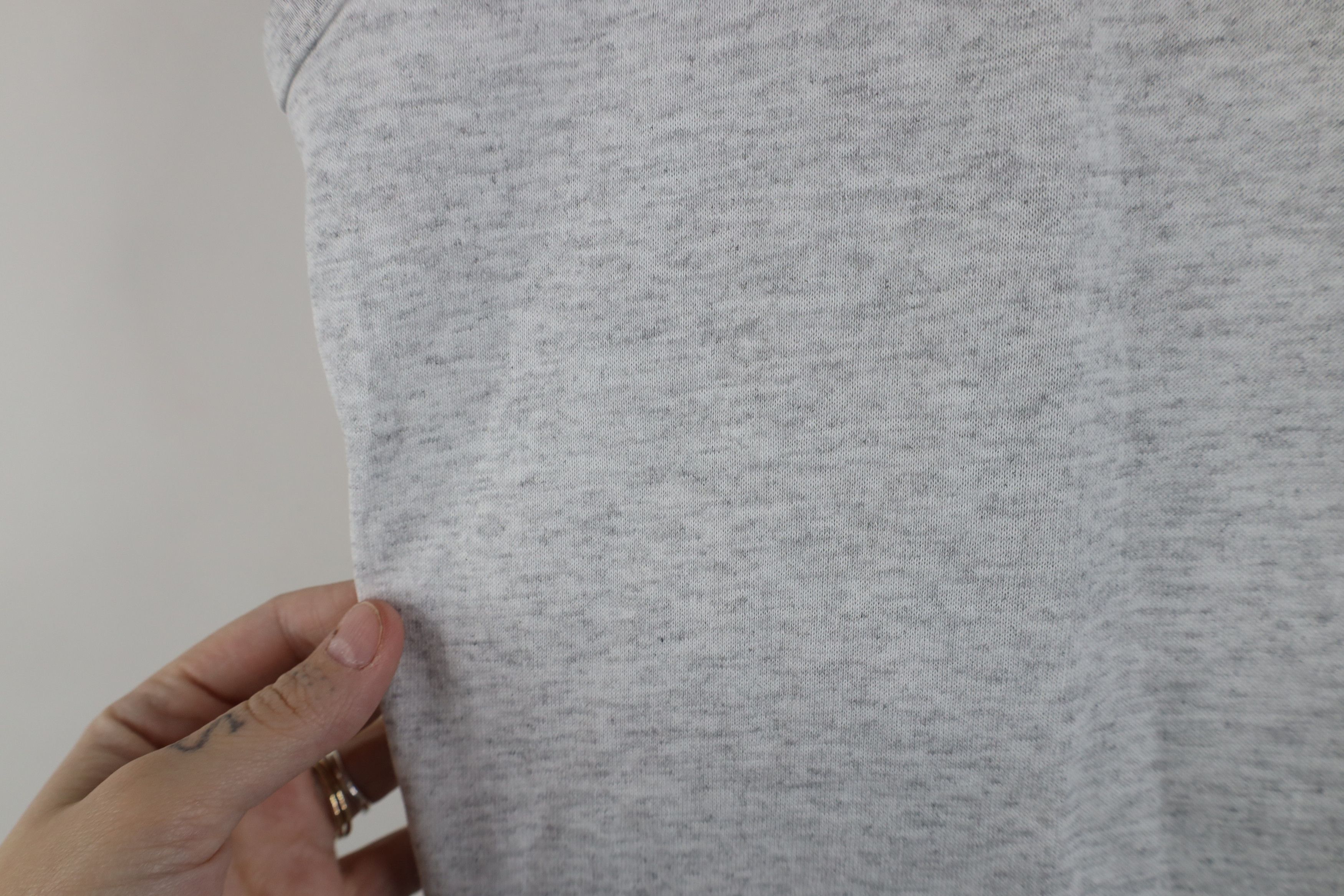 Vintage Vintage 90s Streetwear Tank Top T-Shirt Heather Gray USA Size US L / EU 52-54 / 3 - 5 Thumbnail