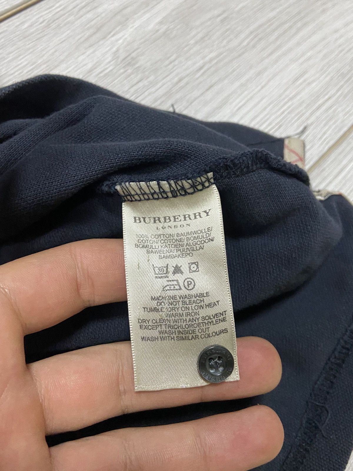 Burberry Burberry London England vintage nova check polo shirt Size US XXL / EU 58 / 5 - 5 Thumbnail