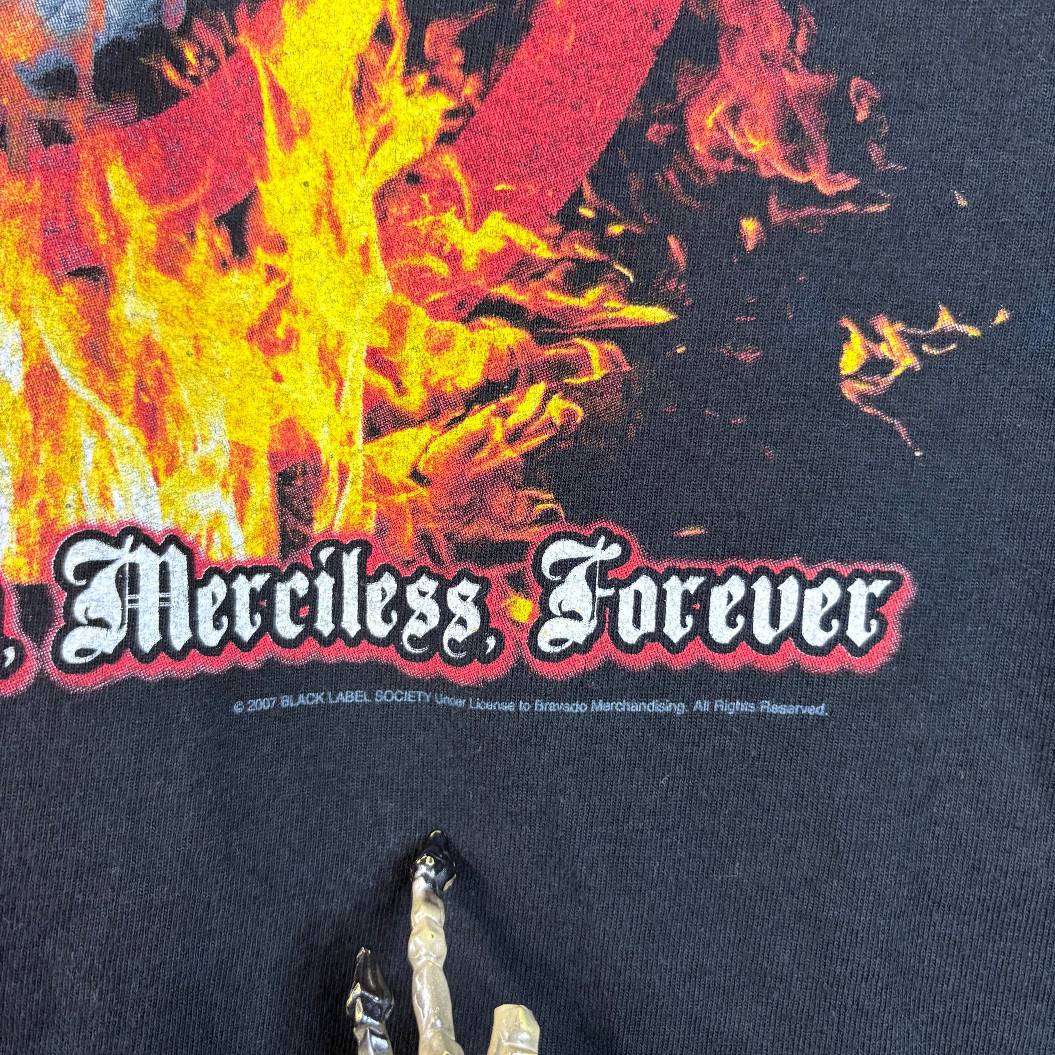 Vintage Y2K "Black Label Society Fist Doom Crew Worldwide Tour Tee Size US L / EU 52-54 / 3 - 3 Thumbnail
