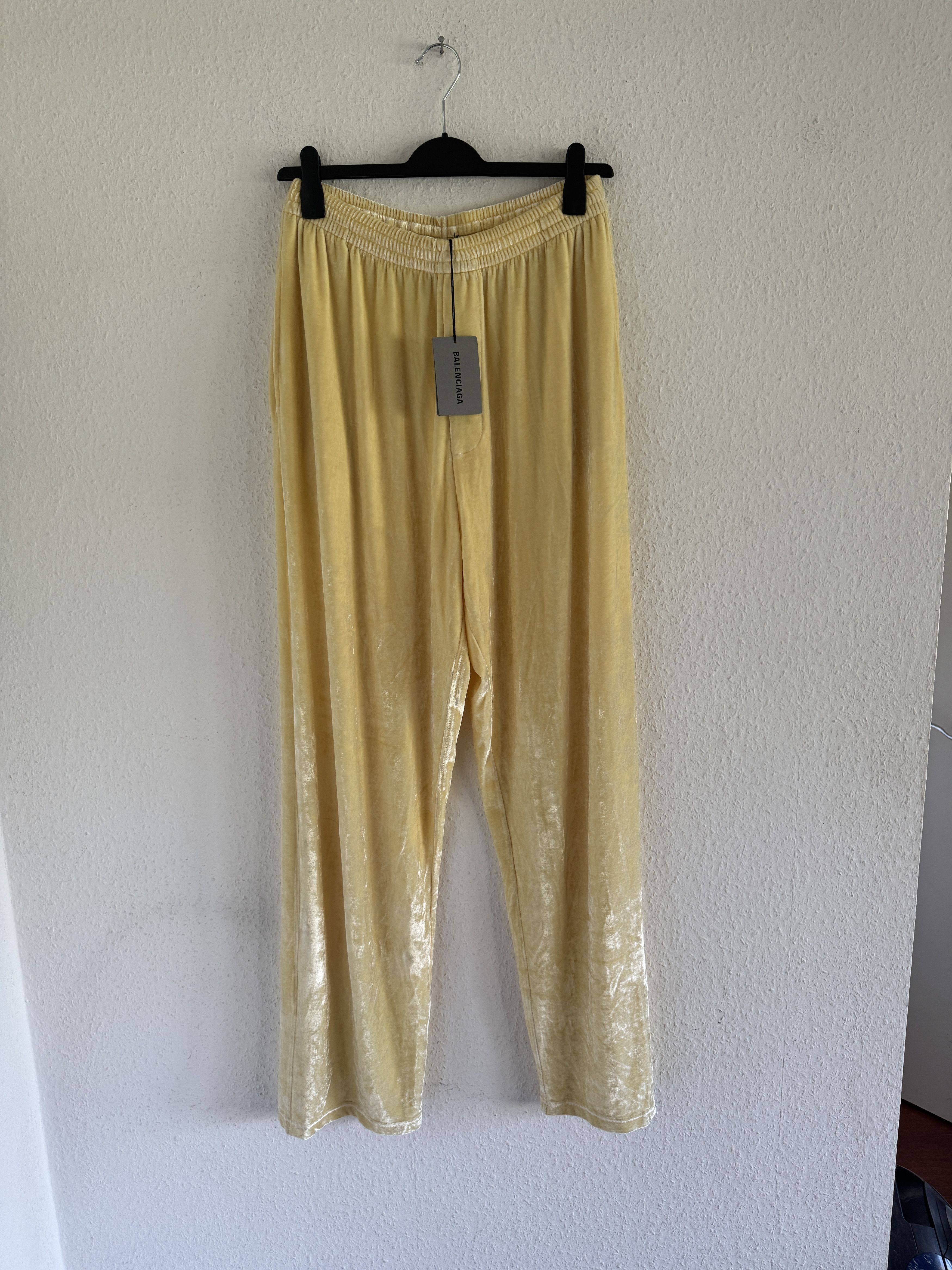 Balenciaga Balenciaga Shiny Velvet Straight Leg Trousers Size US 30 / EU 46 - 4 Thumbnail