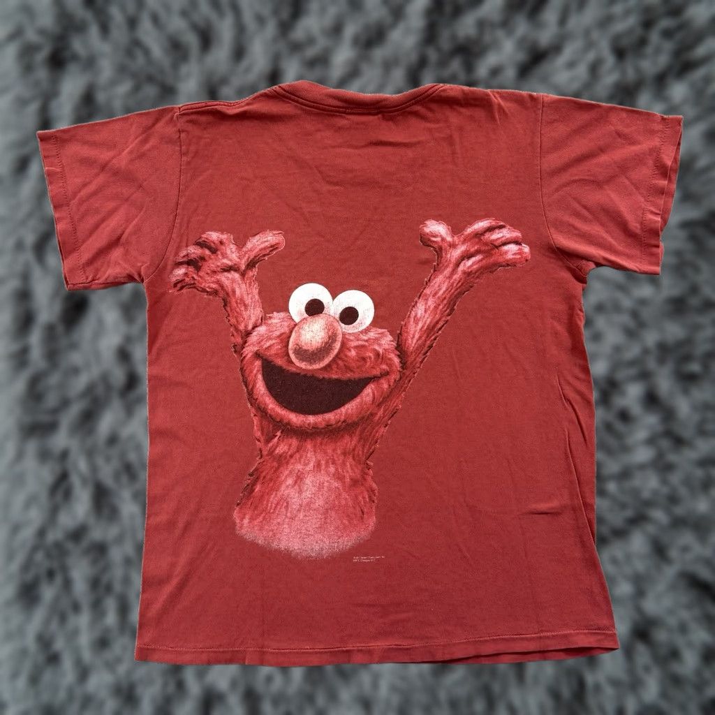Changes VINTAGE Changes Elmo Monster Wear Shirt Adult Medium Red 90s Sesame Street Short Sleeve T-Shirt Mens Size US M / EU 48-50 / 2 - 1 Thumbnail
