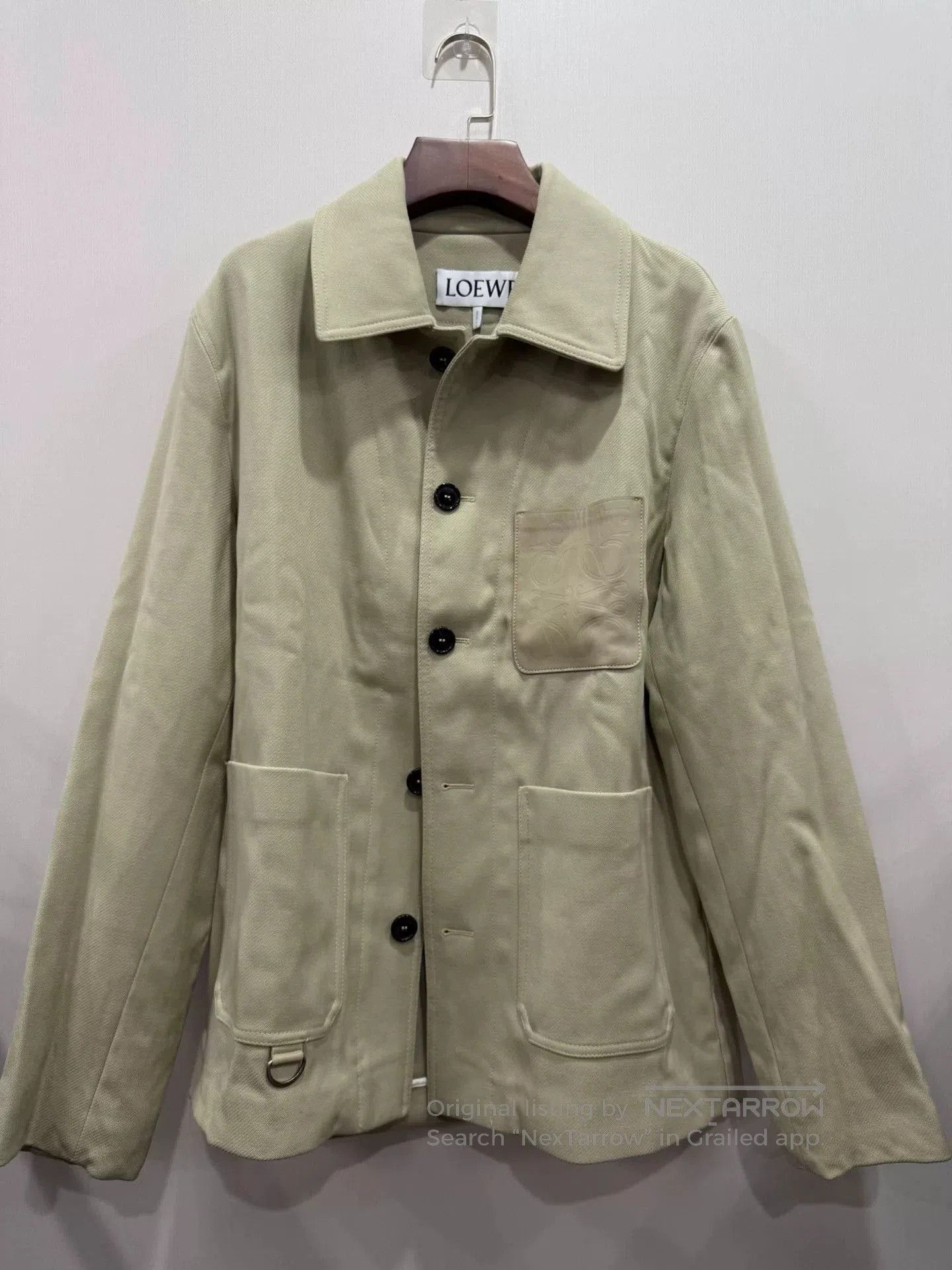 Loewe Beige Coat Size 48.