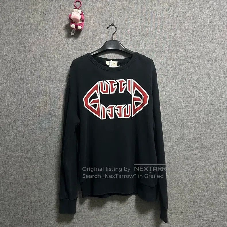 Gucci Gucci Red printed sweatshirt Size US M / EU 48-50 / 2 - 1 Thumbnail