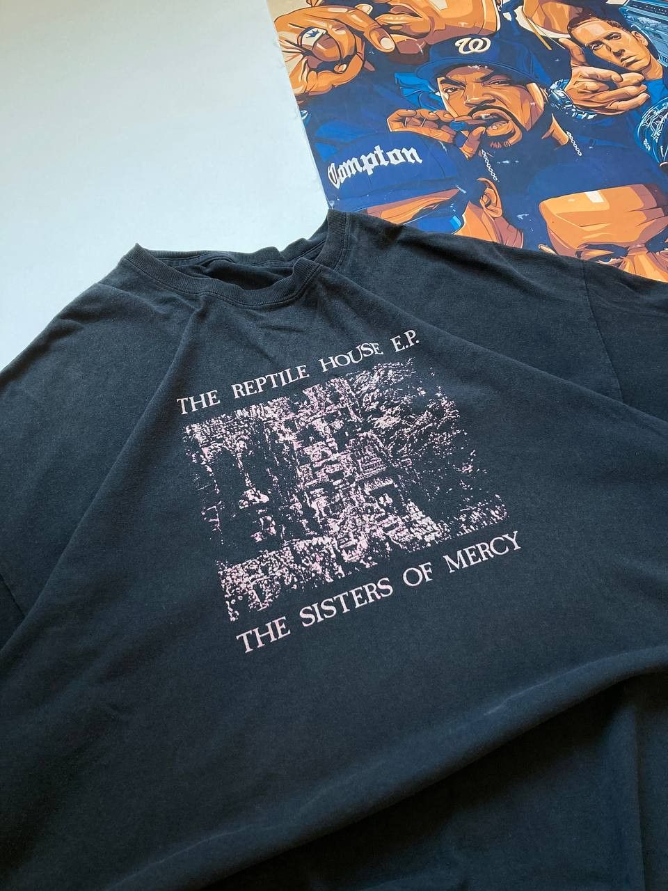 Band Tees The Sisters Of Mercy Mersiful Release Vintage Tee Size US XL / EU 56 / 4 - 3 Thumbnail