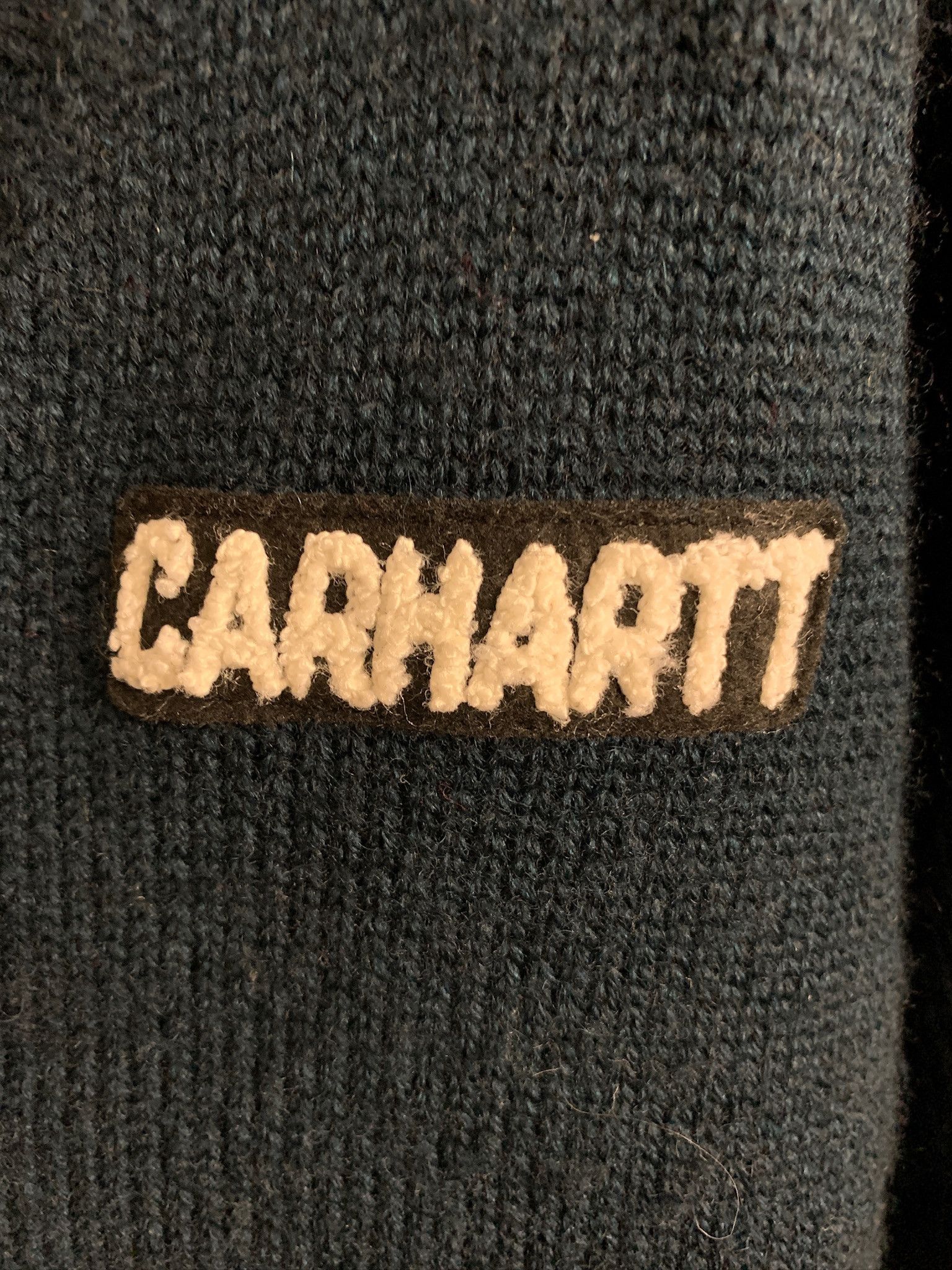 Carhartt Wip Carhartt Wip Knitted Cardigan In Petrol Blue Size US S / EU 44-46 / 1 - 4 Thumbnail