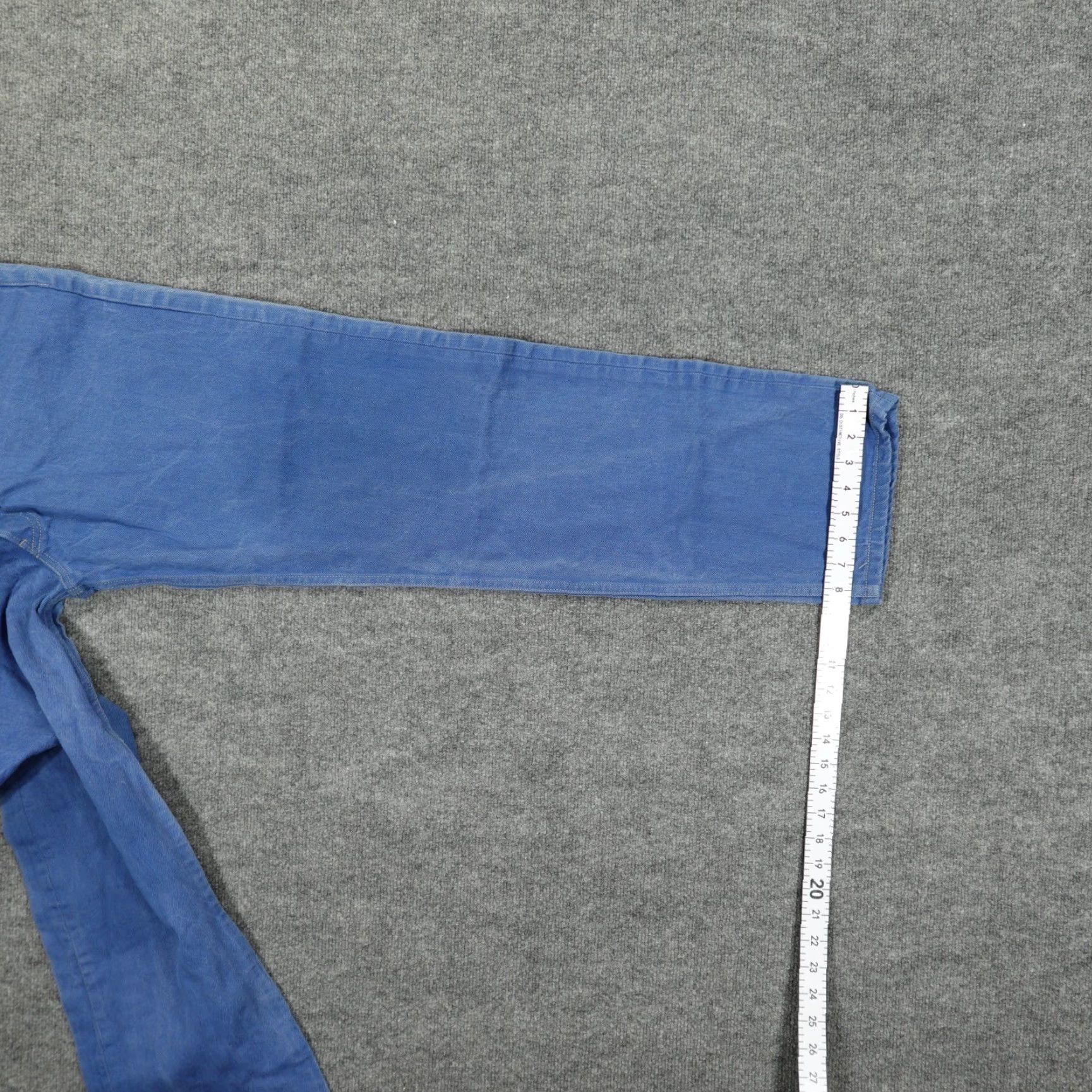 Levi's Levi's 501 Jeans Mens 38x34 Blue Denim Button Fly Straight Leg Regular Rise 5-Pocket Size US 38 / EU 54 - 6 Thumbnail