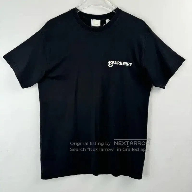 Burberry Black Cotton T-Shirt for Women.
