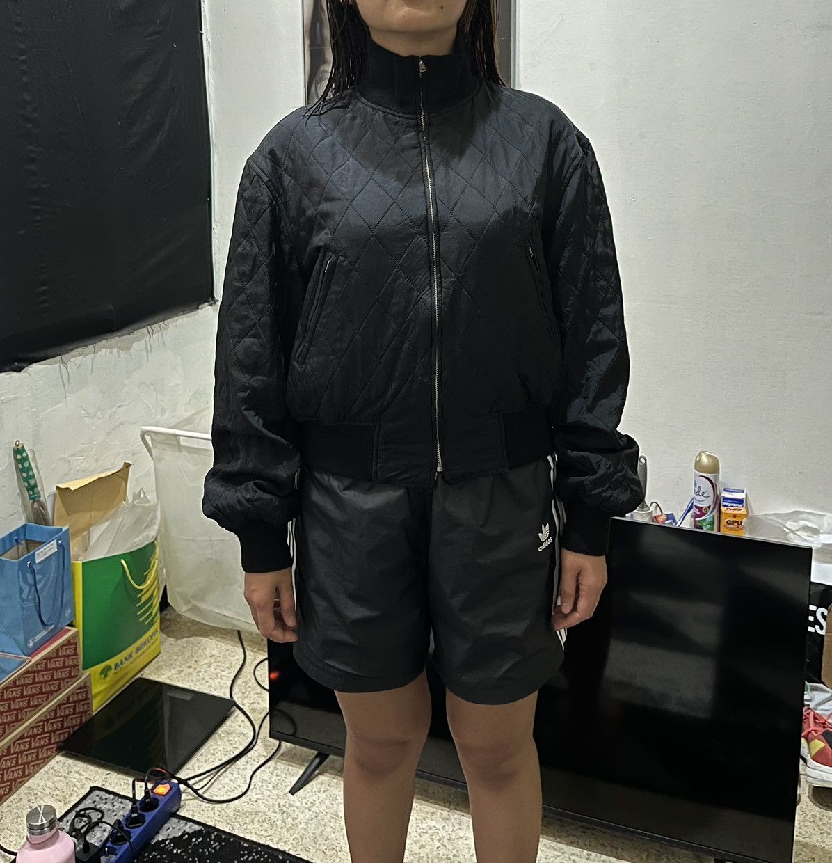 Yohji Yamamoto Vintage Y’s Yohji Yamamoto cropped reversible bomber jacket Size S / US 4 / IT 40 - 11 Thumbnail