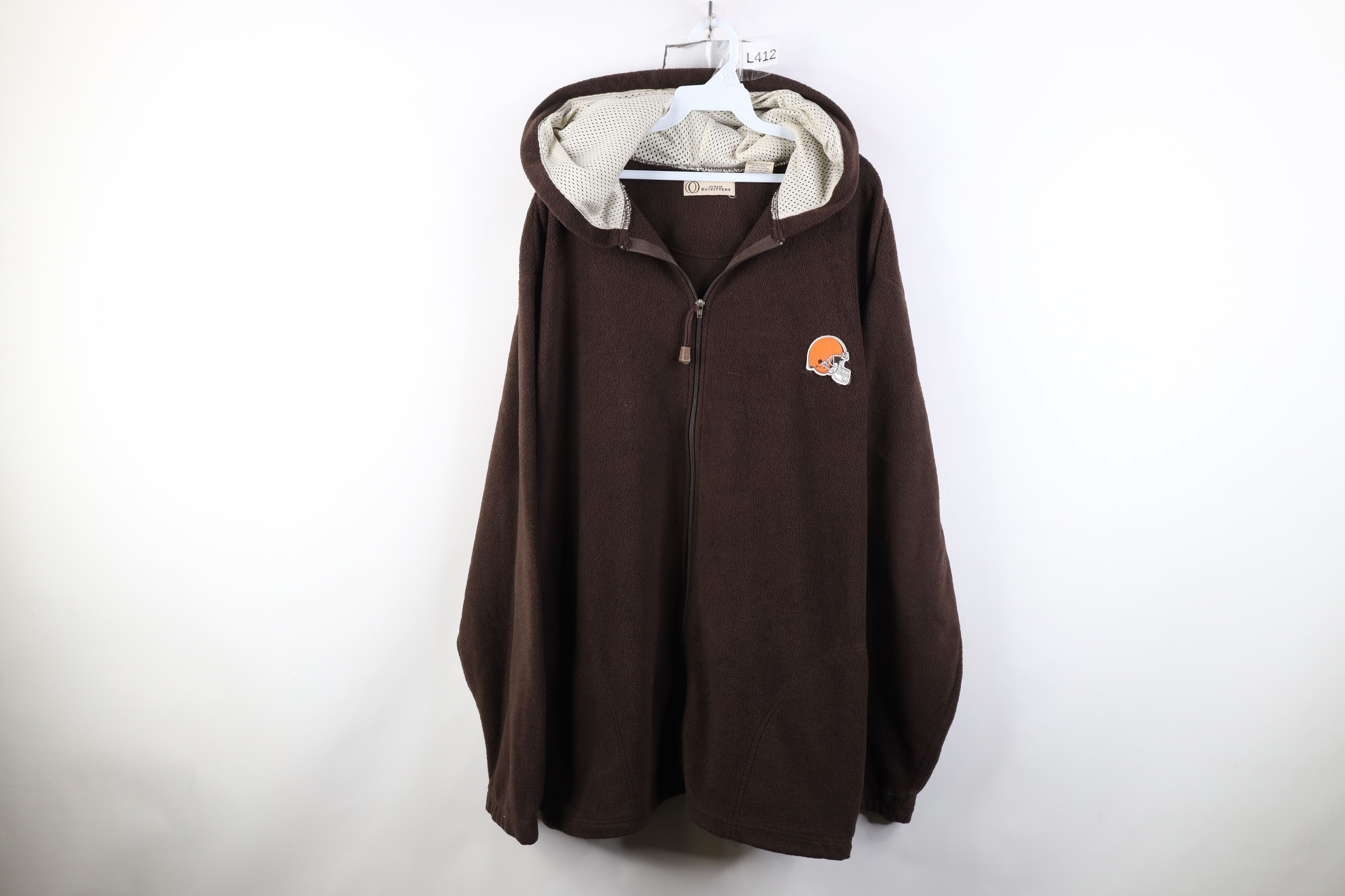 Vintage Vintage Browns Football Fleece Full Zip Hoodie Sweatshirt Size US XXL / EU 58 / 5 - 1 Thumbnail