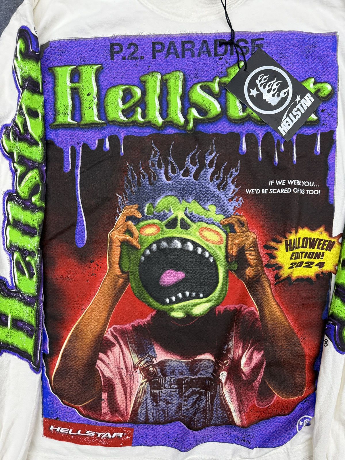 HELLSTAR Hellstar Horror Book Longsleeve Size US L / EU 52-54 / 3 - 2 Thumbnail