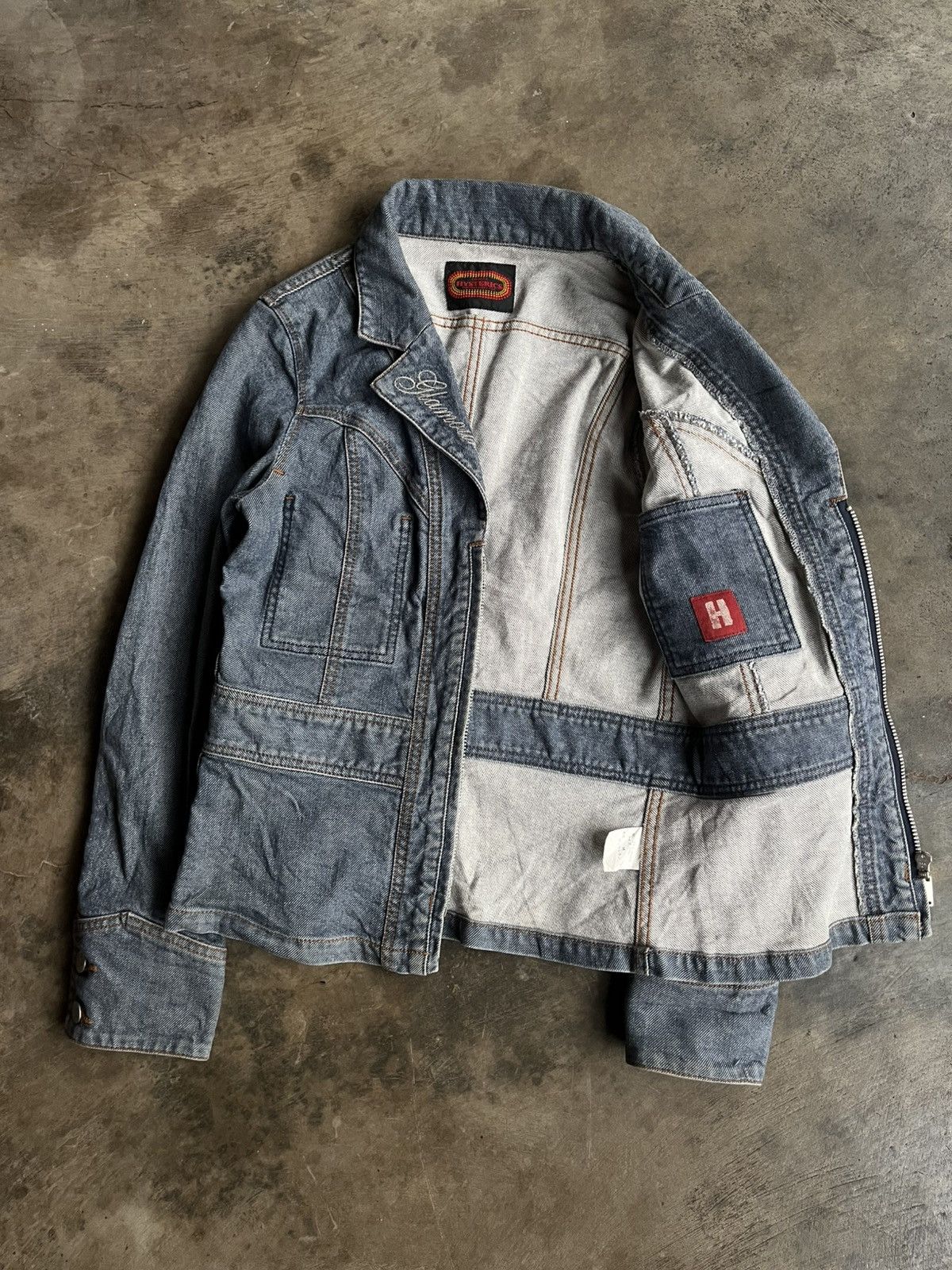 Hysteric Glamour HYSTRIC GLAMOUR VINTAGE DENIM JEANS JACKET JAPANESE Size US M / EU 48-50 / 2 - 3 Thumbnail
