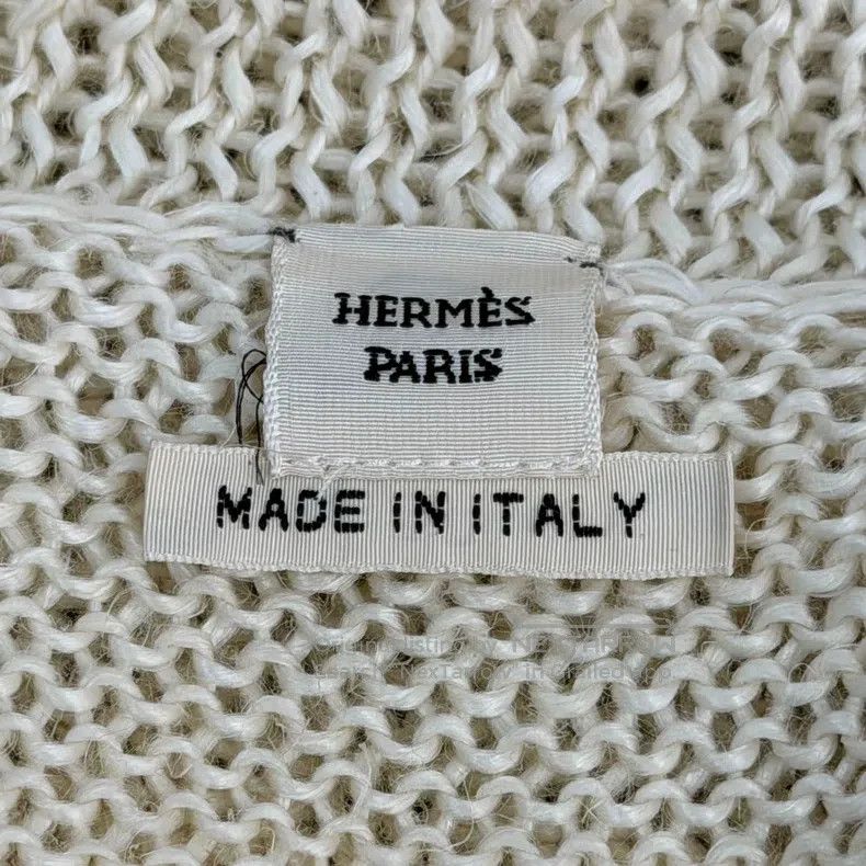Hermes Hermes Beige wool mid-length vest cardigan Size XS / US 0-2 / IT 36-38 - 5 Thumbnail