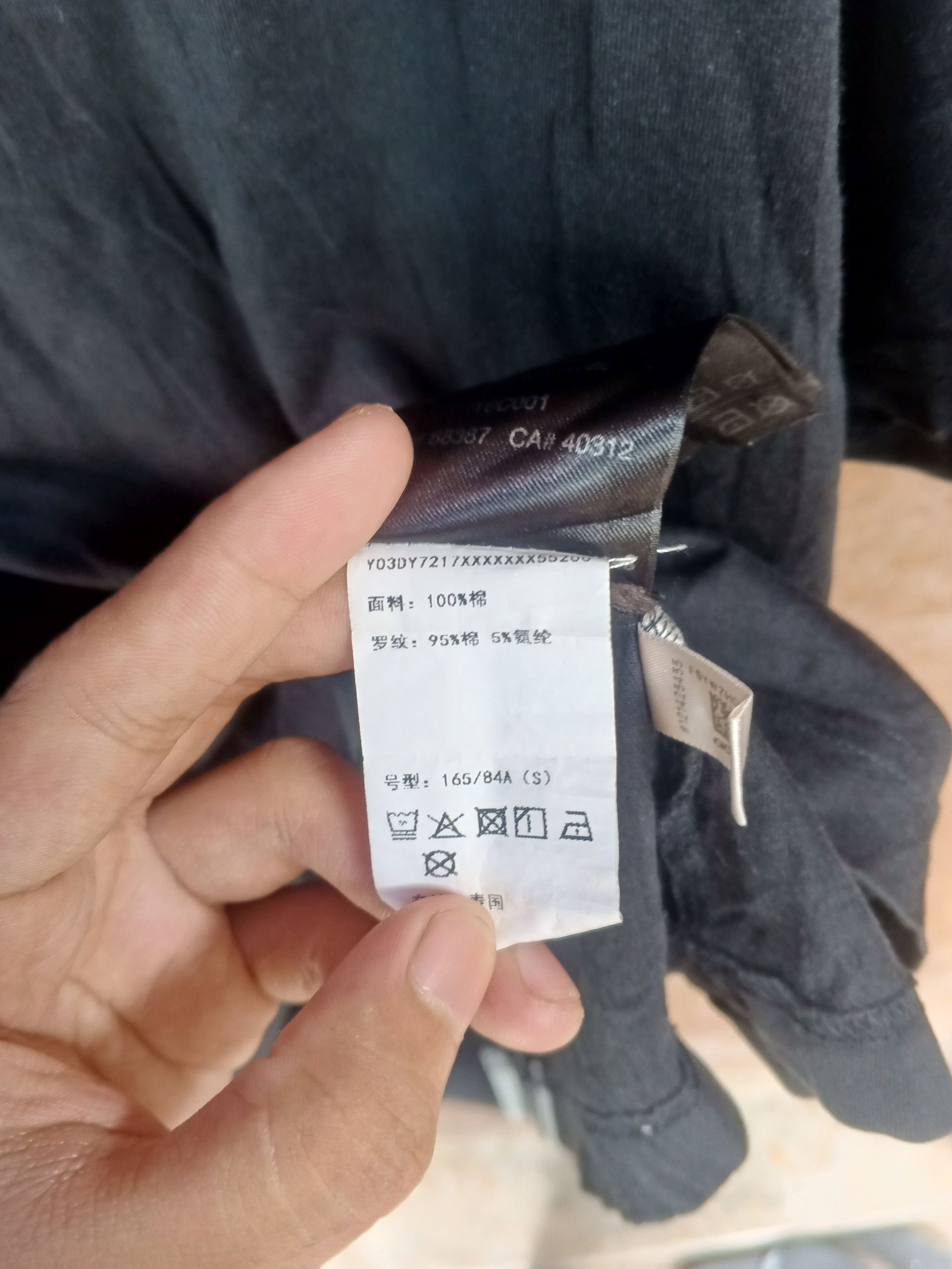 Adidas × Y-3 Y-3 Yohji Yamamoto Signature Graphic Tee Black Size US S / EU 44-46 / 1 - 8 Thumbnail